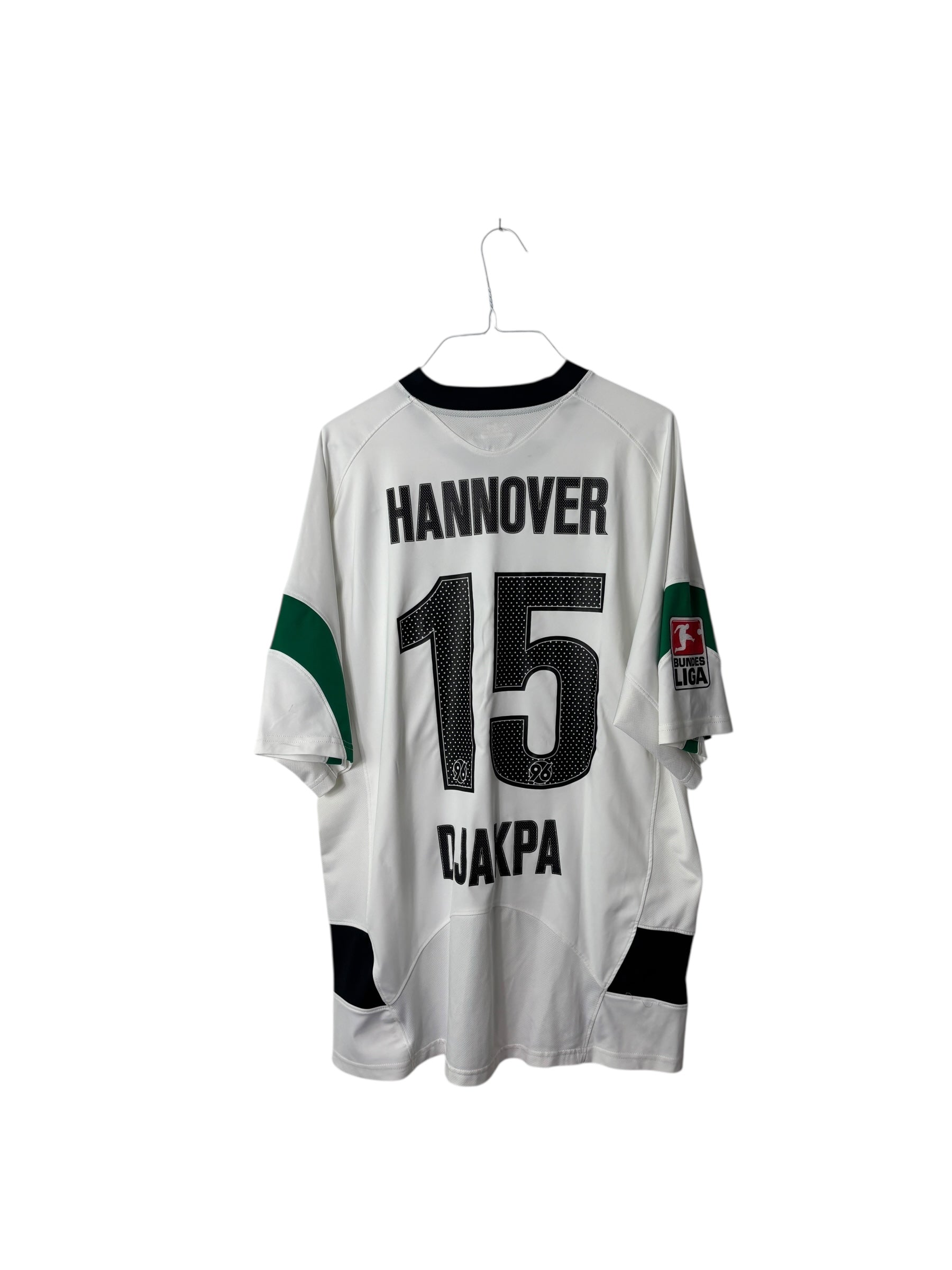Hannnover 96 Auswärtstrikot 2009/10 Match worn/prepared “Djakpa” - XL