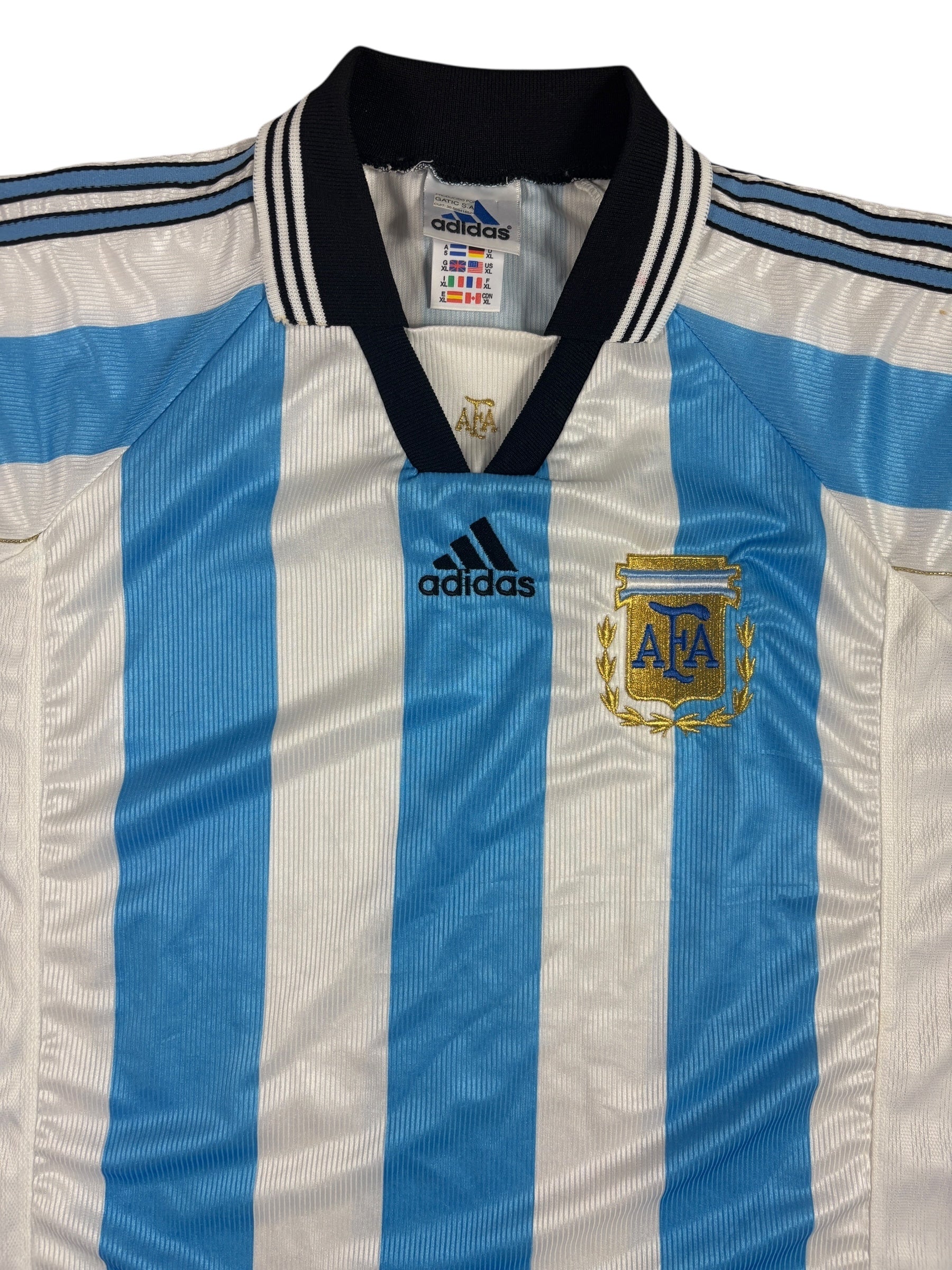 Argentinien Heimtrikot 1998/00 - XL