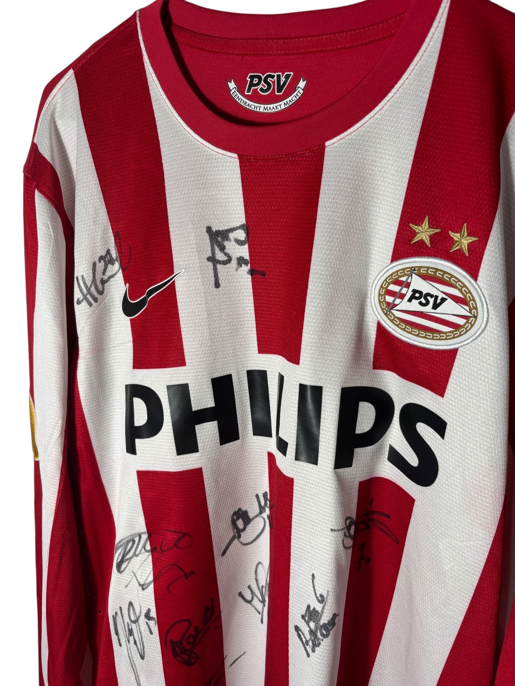PSV Eindhoven Heim Trikot 2008/09 “Engelhaar” Match prepared/worn - XL