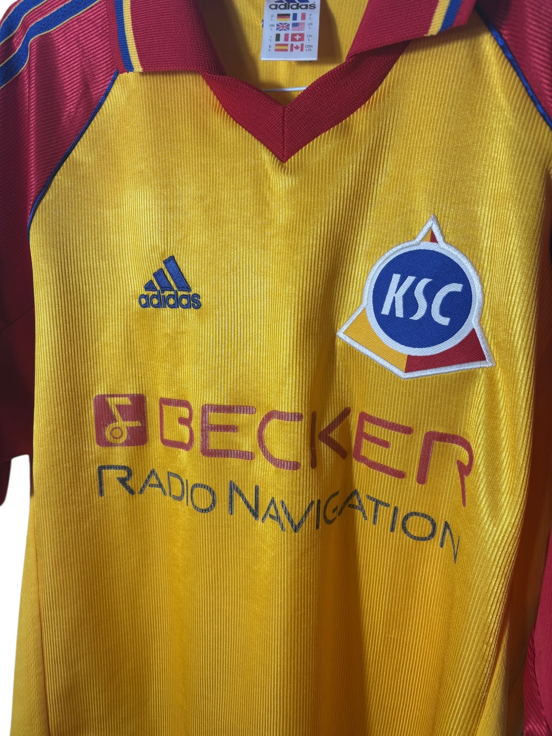 KSC Karlsruhe Auswärts Trikot 1998 - L
