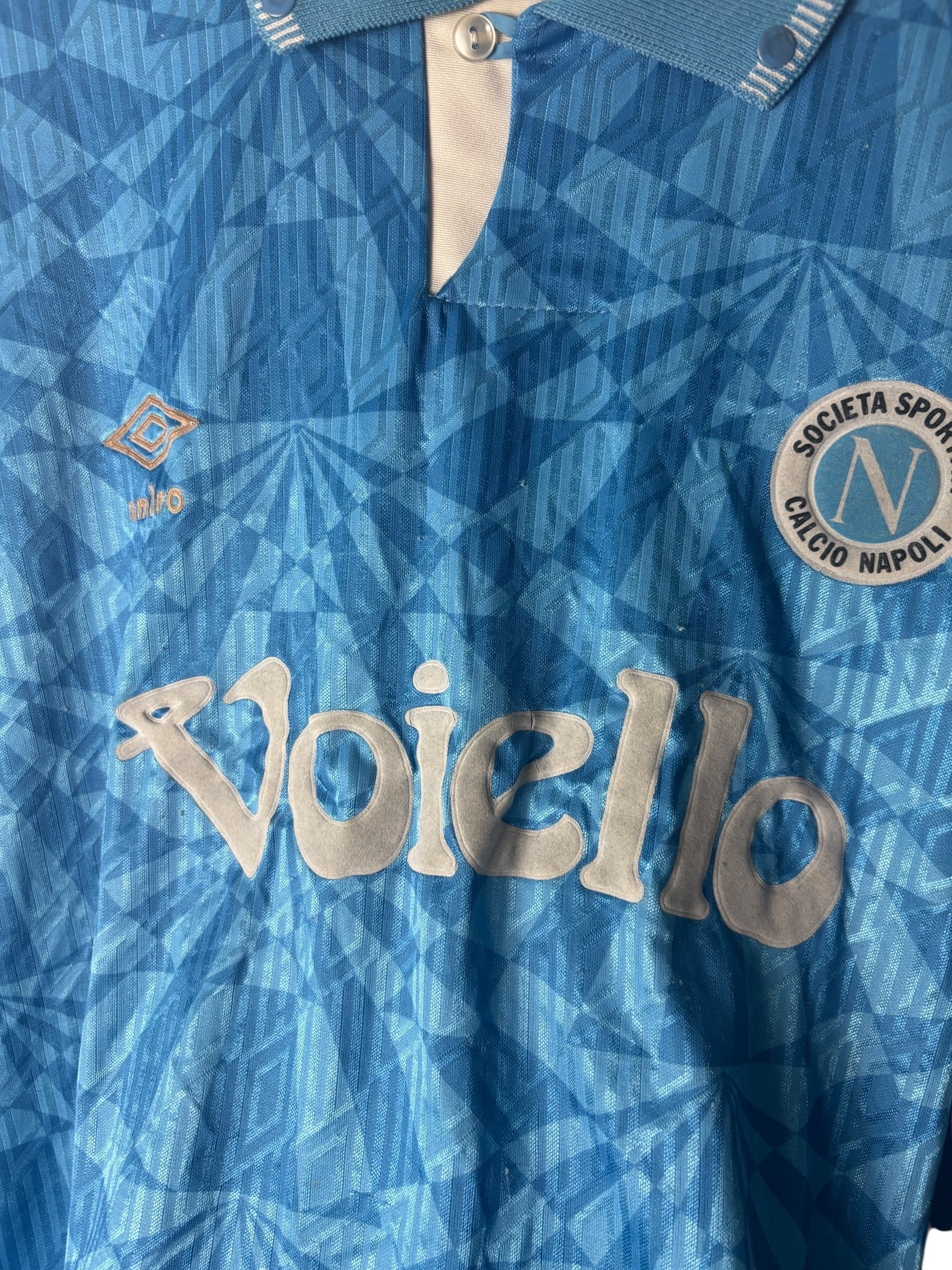 SSC Napoli Heimtrikot 1991/93 - L