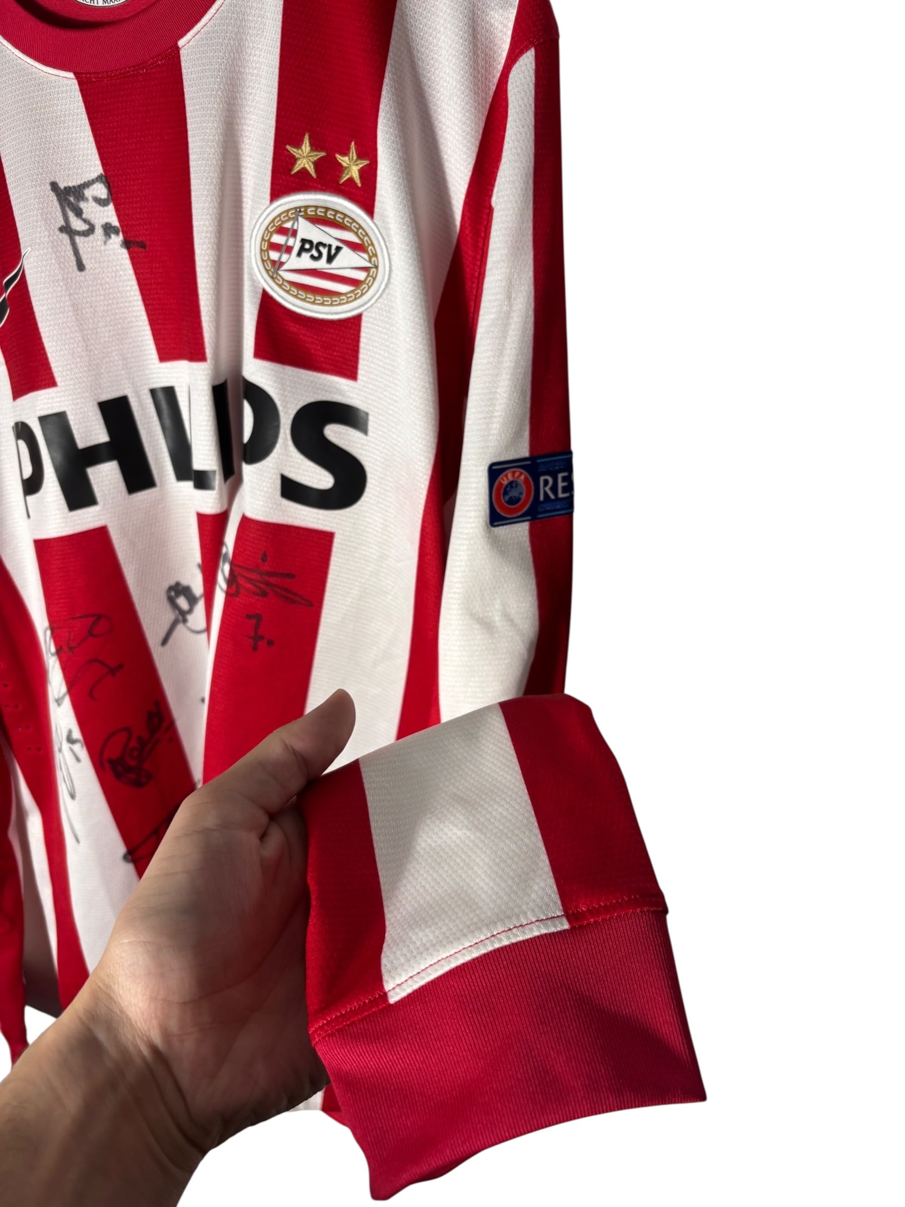 PSV Eindhoven Heim Trikot 2008/09 “Engelhaar” Match prepared/worn - XL