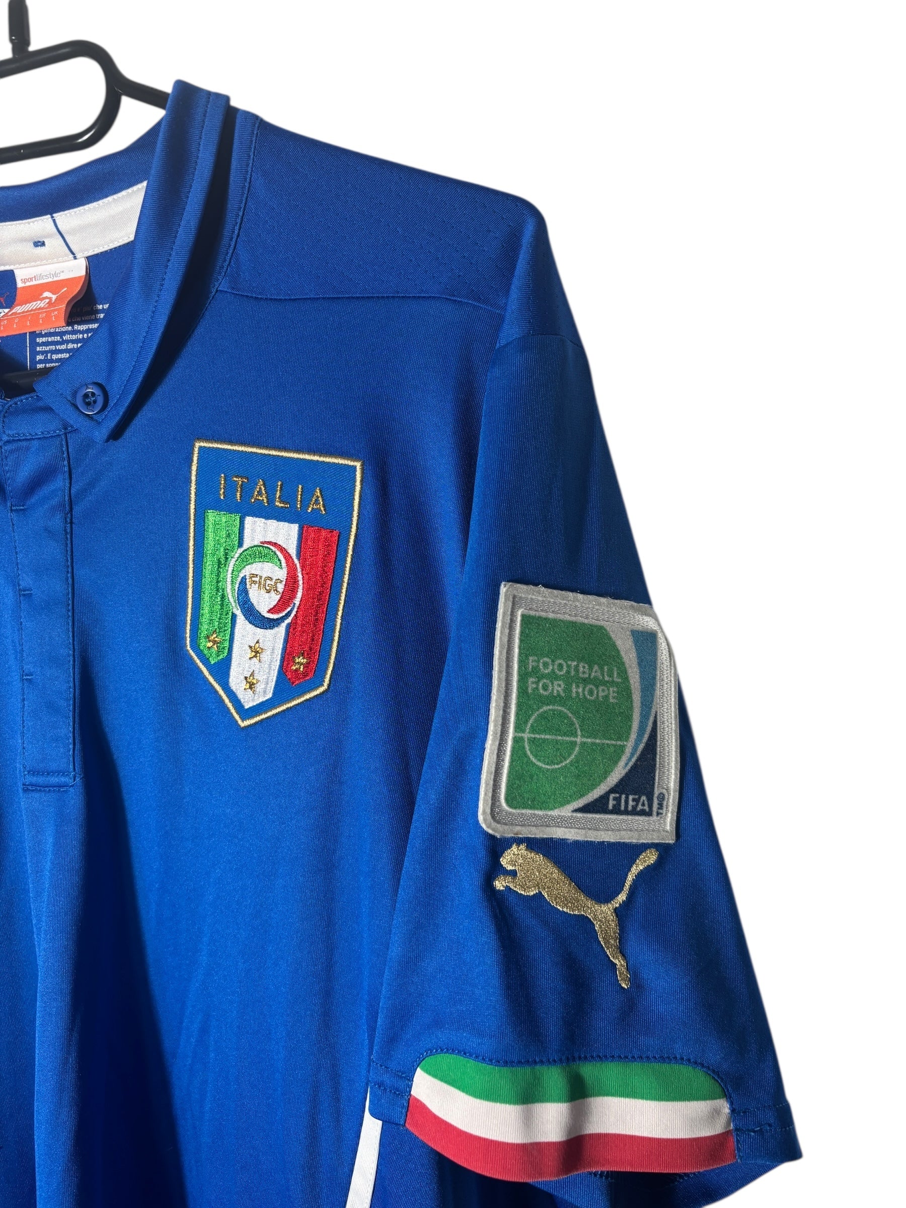 Italien Heim Trikot 2014 “Balotelli” - L