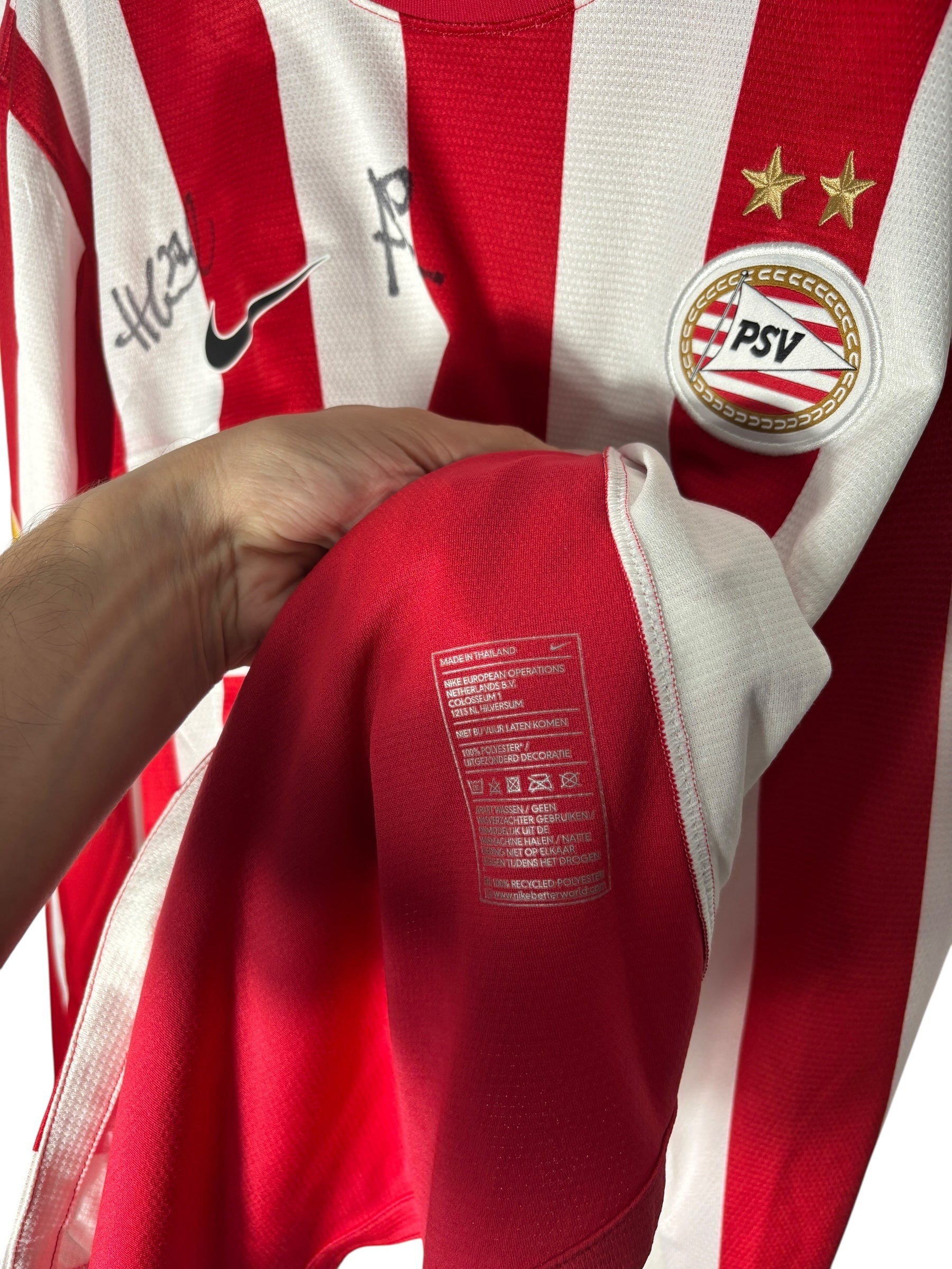 PSV Eindhoven Heim Trikot 2008/09 “Engelhaar” Match prepared/worn - XL