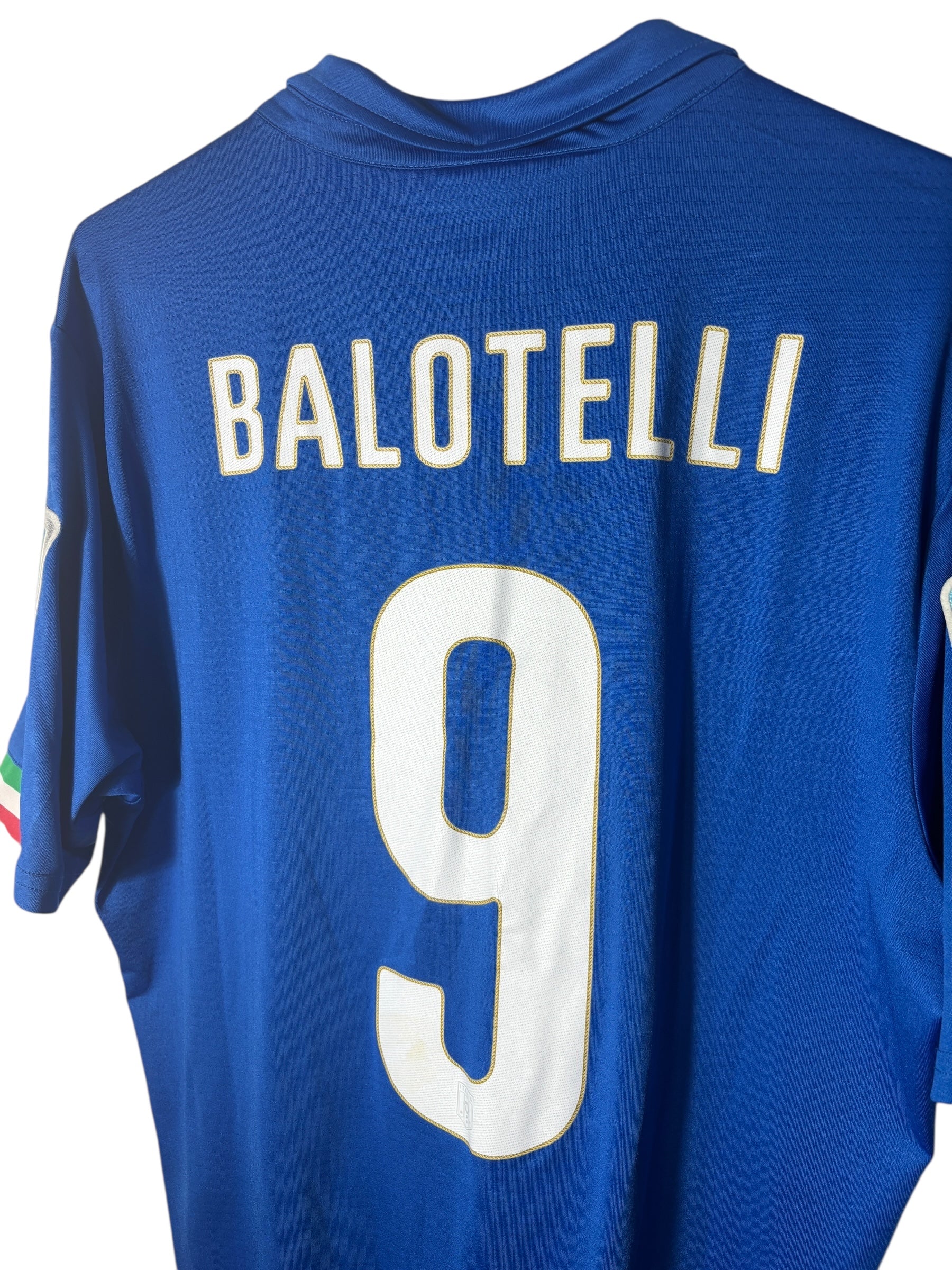 Italien Heim Trikot 2014 “Balotelli” - L
