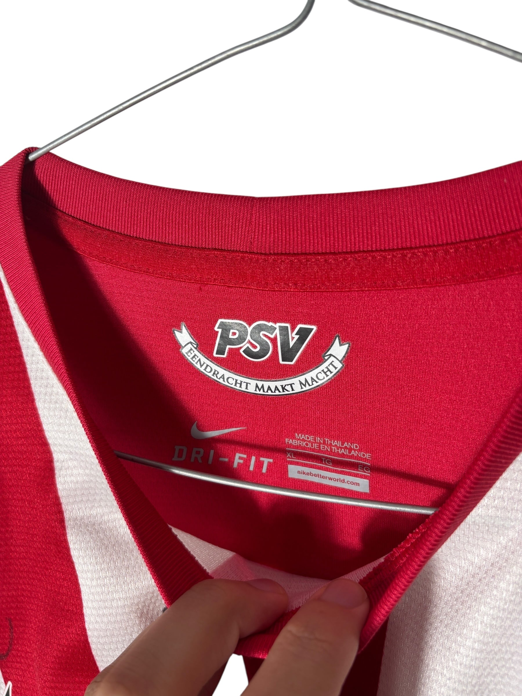 PSV Eindhoven Heim Trikot 2008/09 “Engelhaar” Match prepared/worn - XL