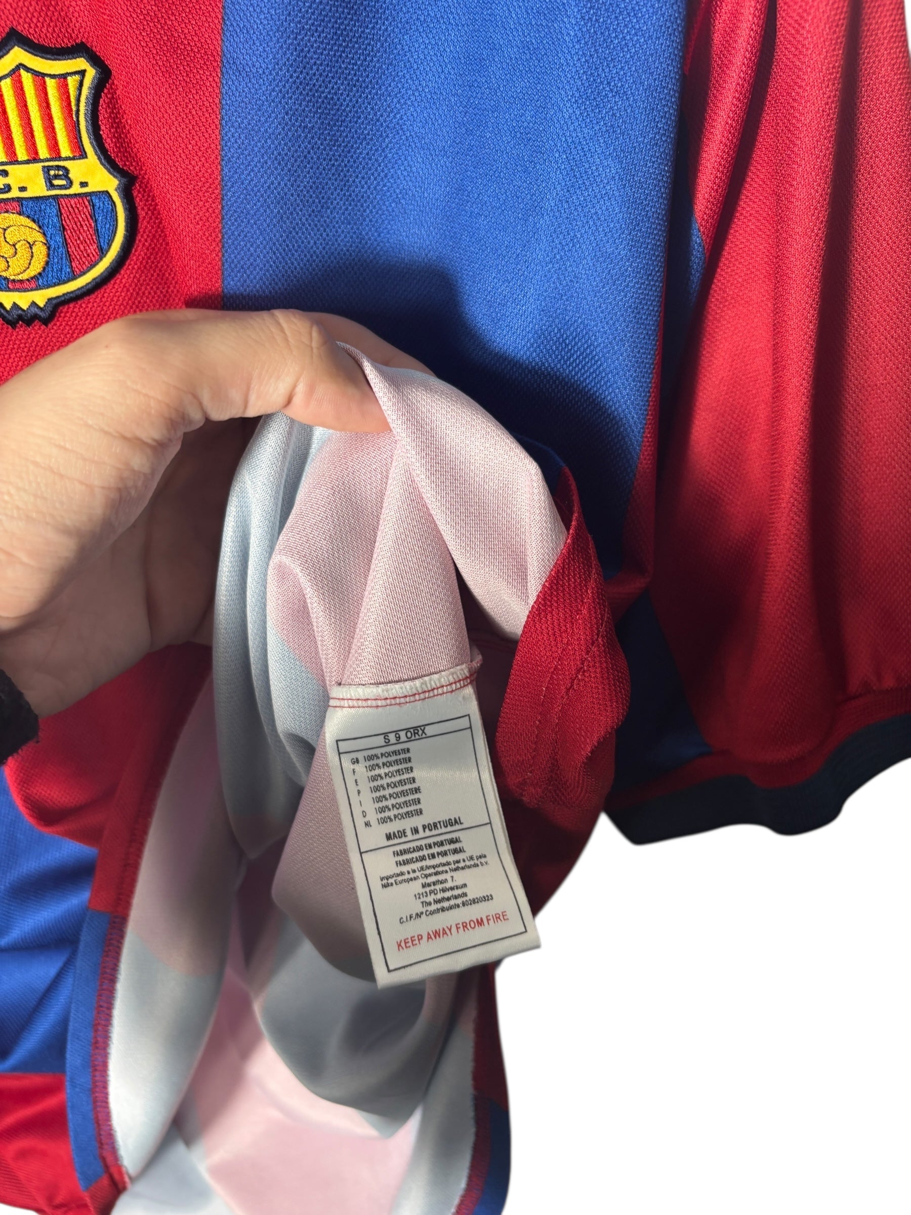 FC Barcelona Heim Trikot 1998/99 - XL