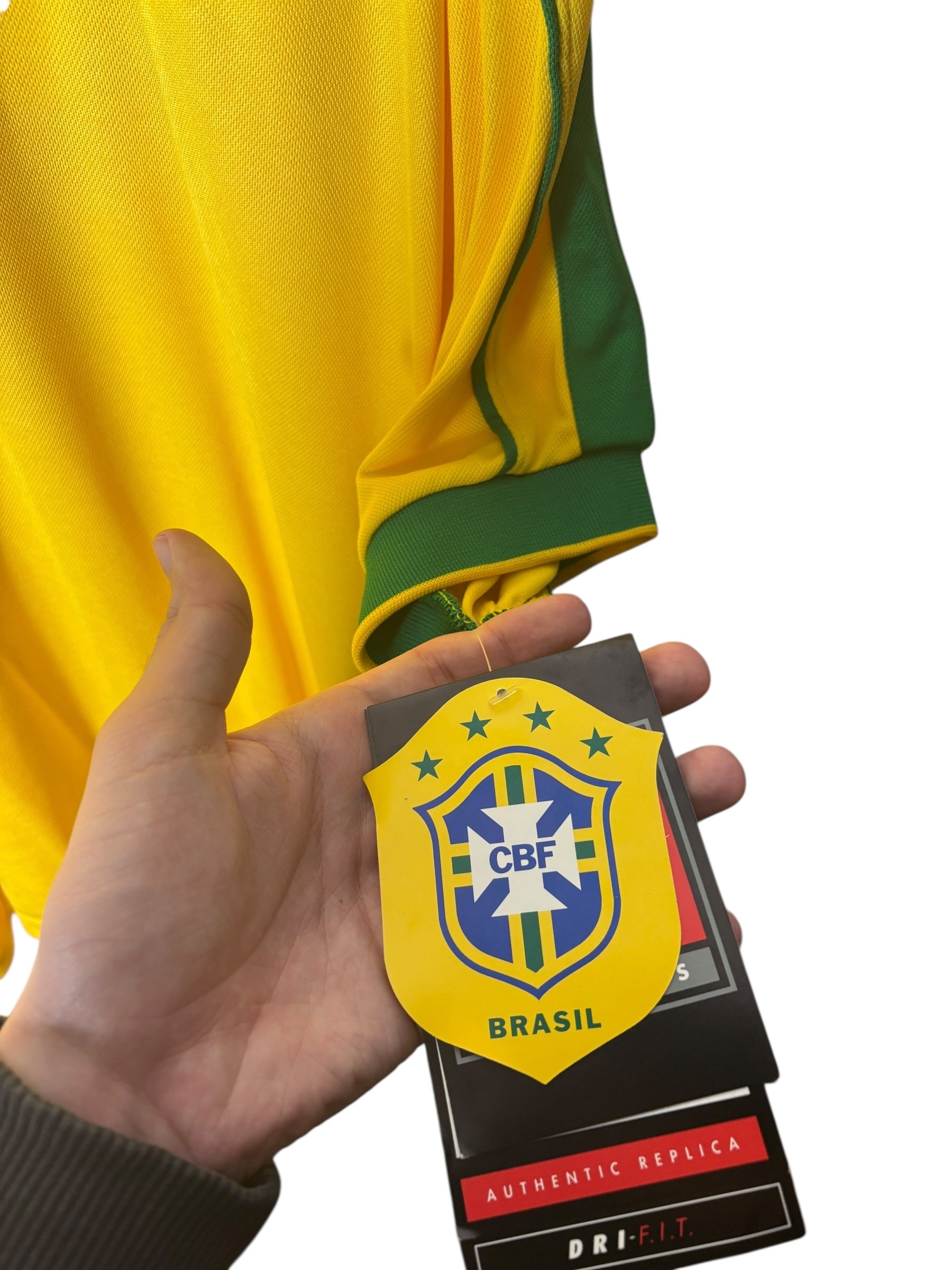 Brasilien Heimtrikot 1998 - XXL