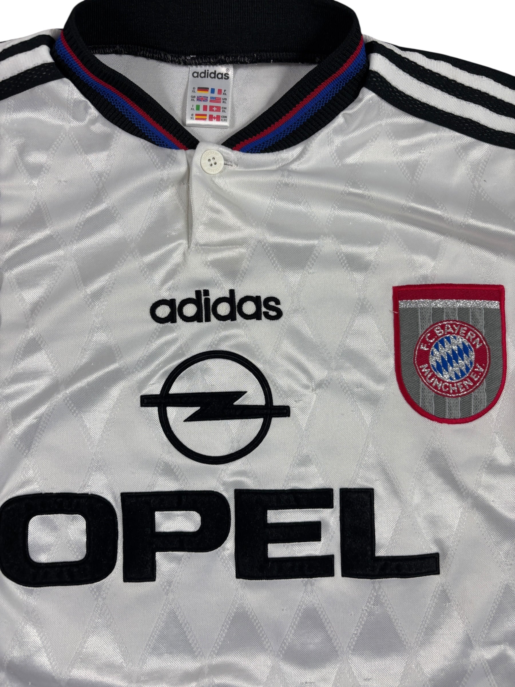 FC Bayern München Auswärtstrikot 1995/96 "Basler" - XL