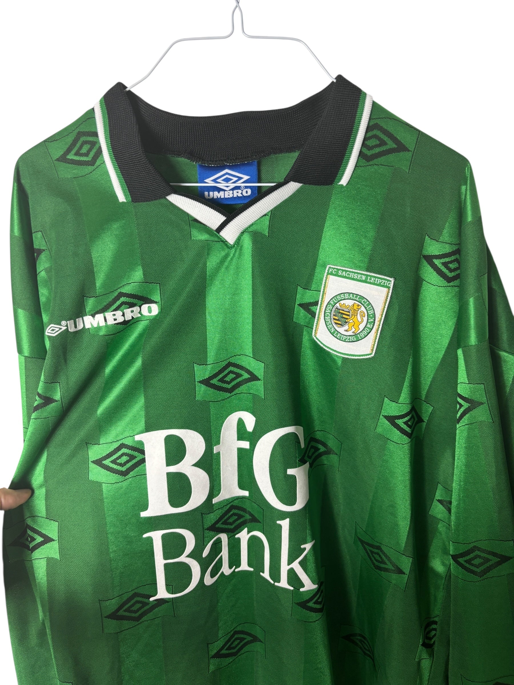 Sachsen Leipzig Heimtrikot 1998/99 “Bergner” - XL