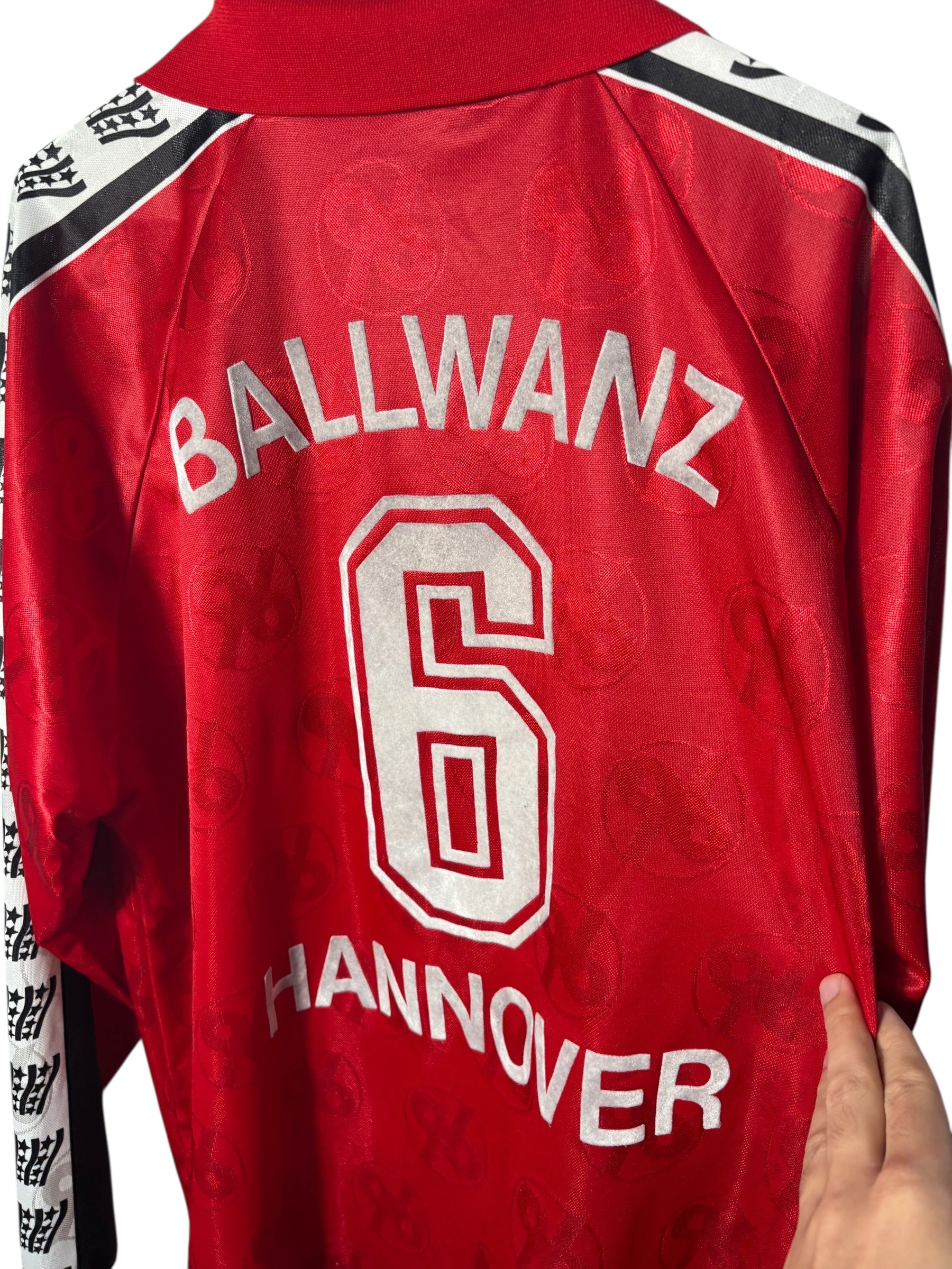 Hannover 96 Heim Trikot 2000/02 Spielertrikot “Ballwanz” - XXL