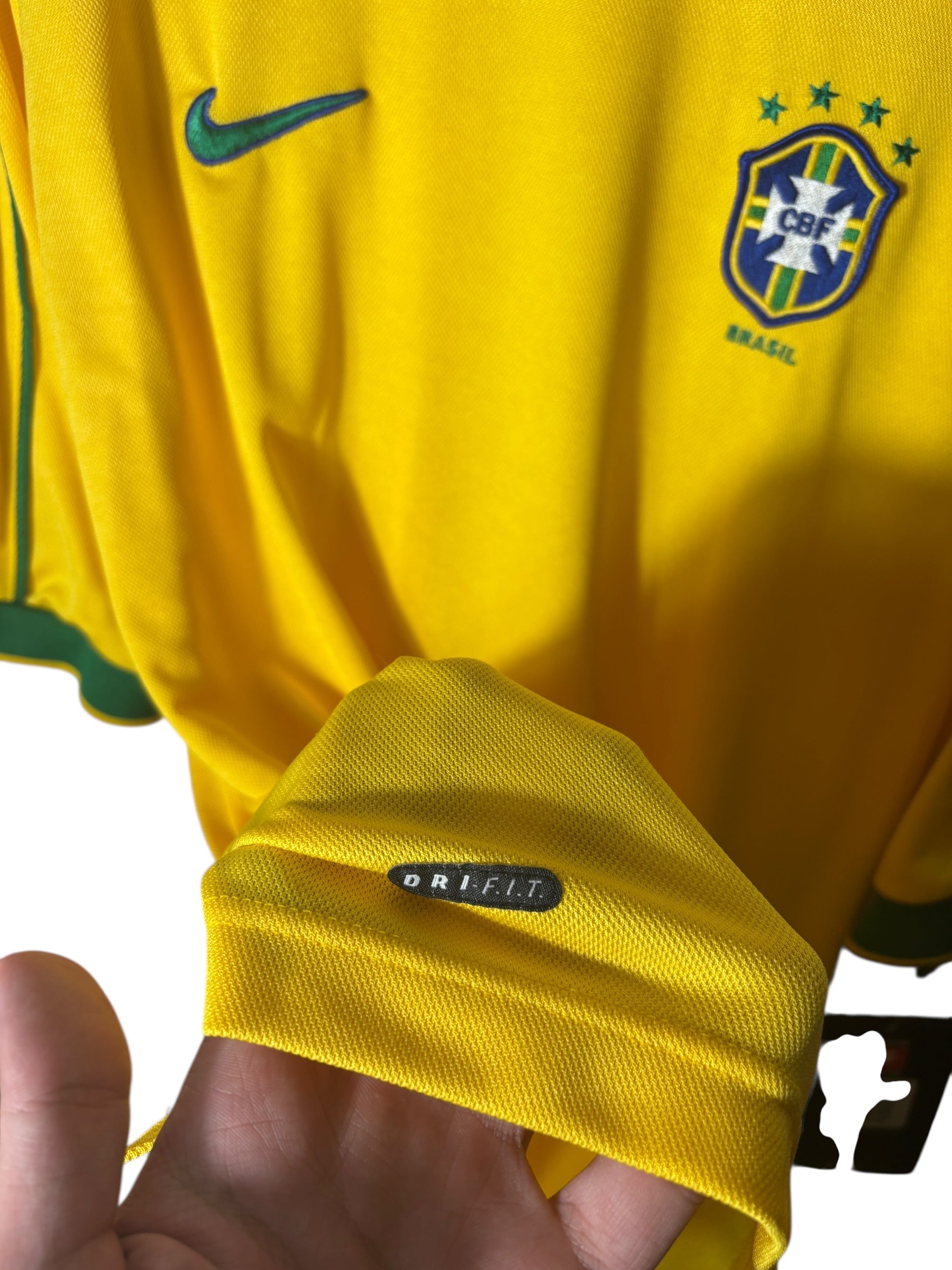 Brasilien Heimtrikot 1998 - XXL