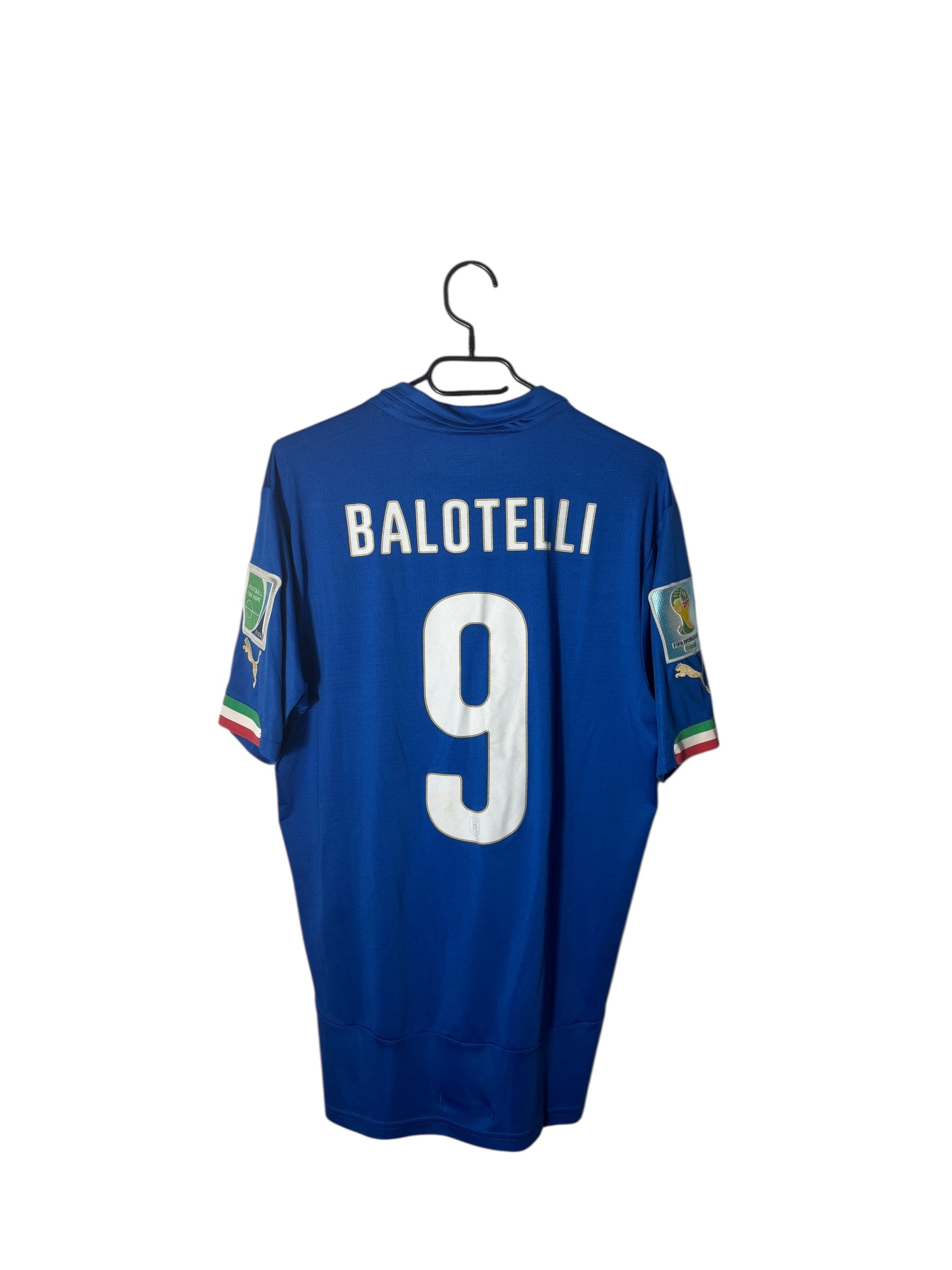 Italien Heim Trikot 2014 “Balotelli” - L