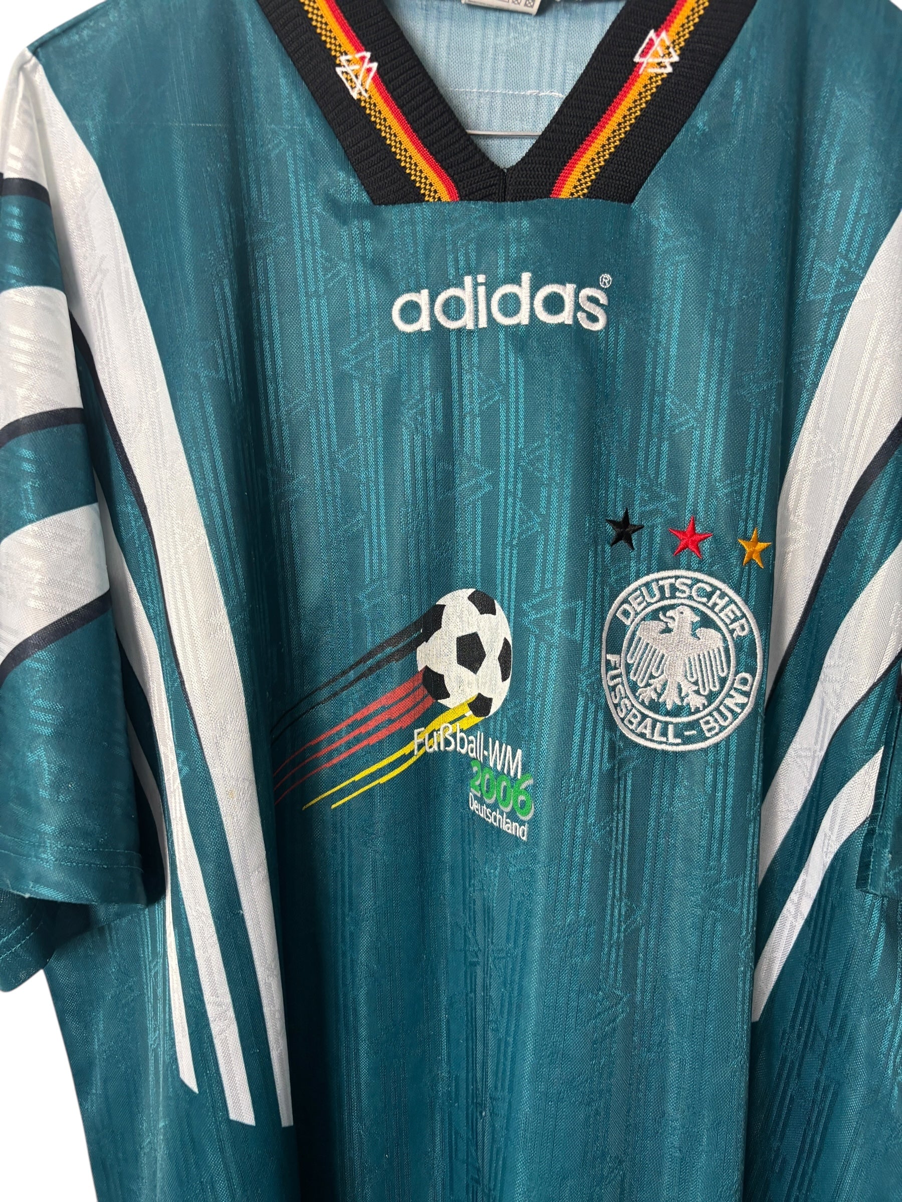Deutschland DFB Auswärtstrikot 1996/98 - XXL