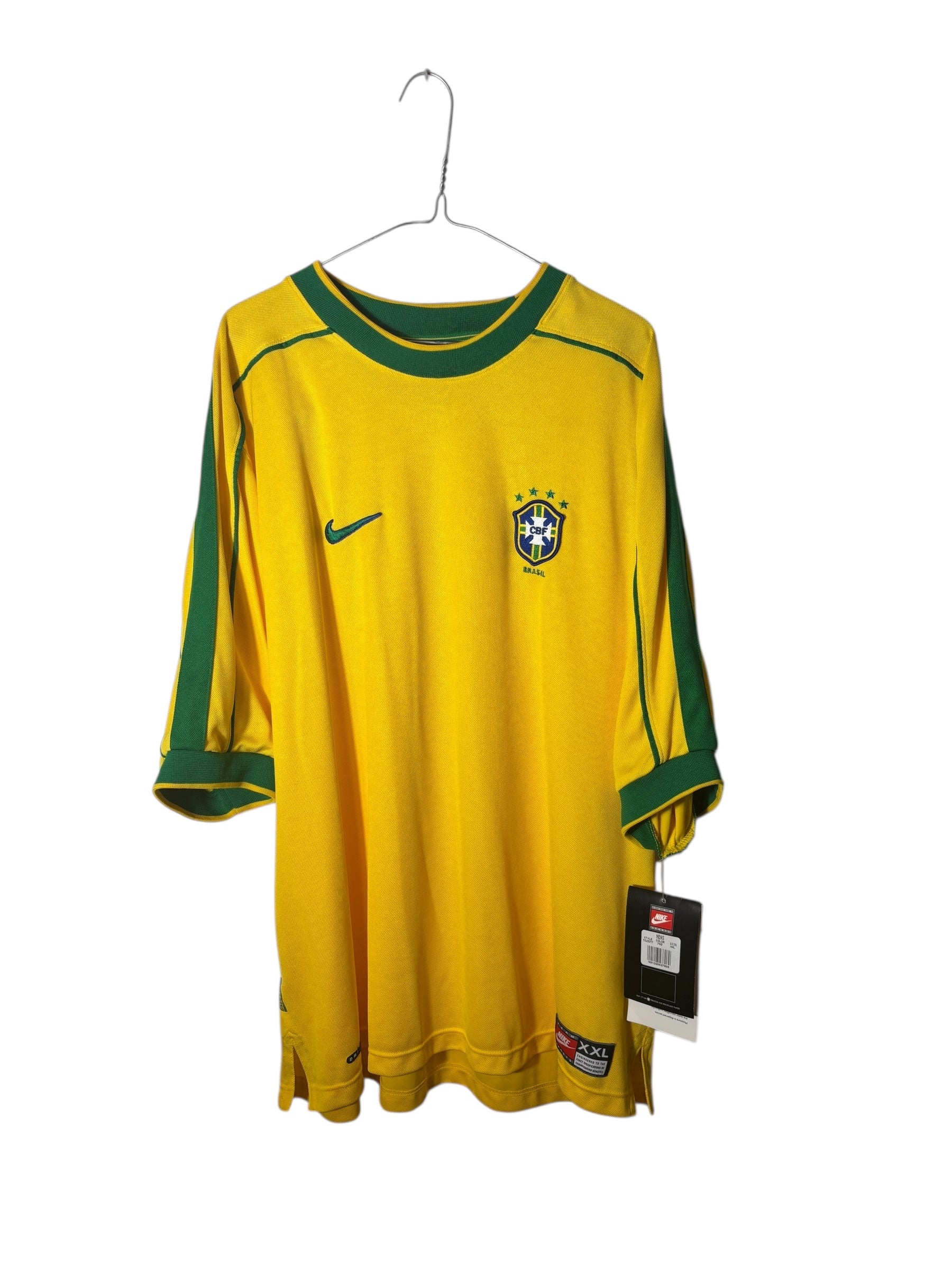 Brasilien Heimtrikot 1998 - XXL