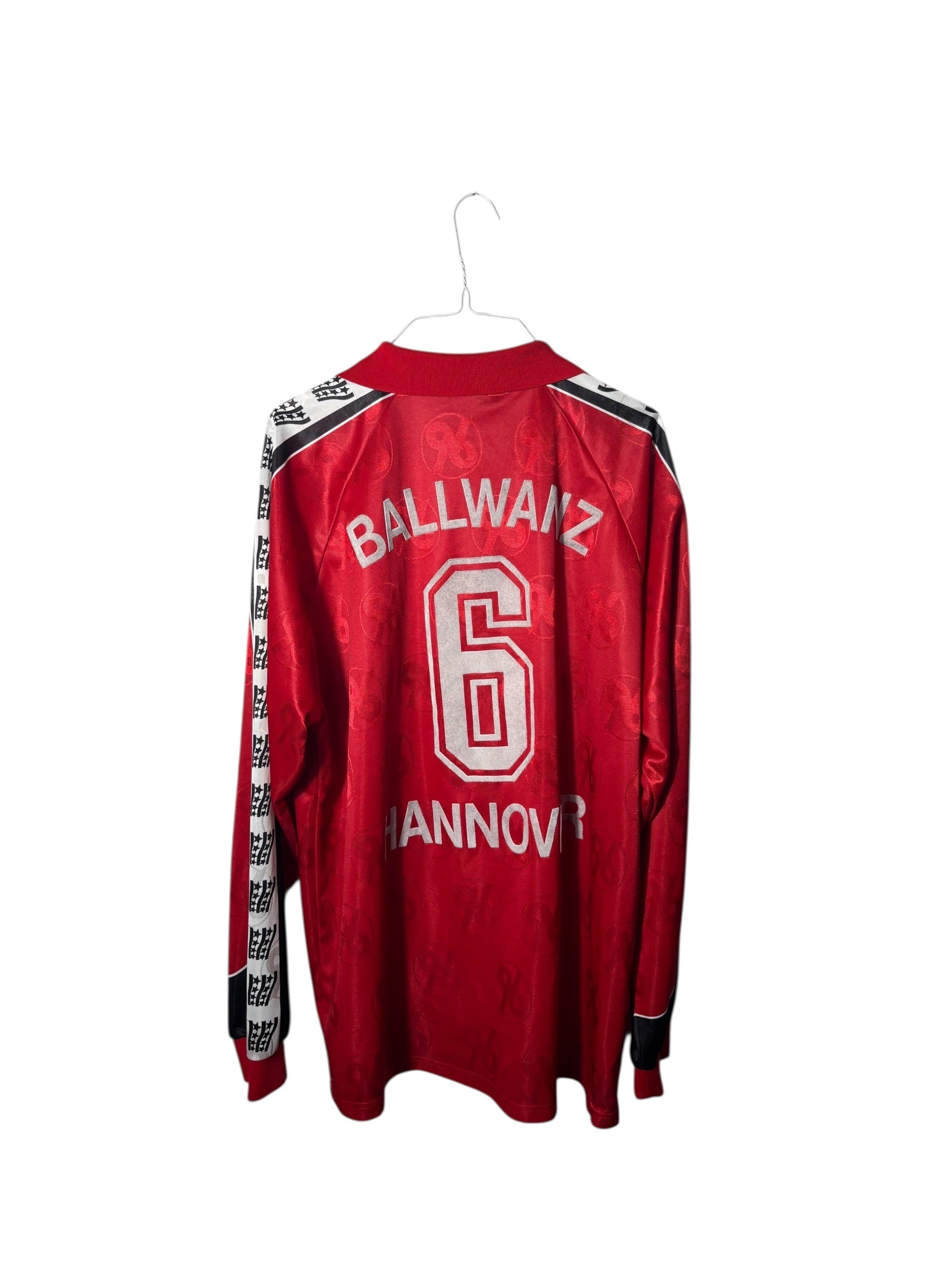 Hannover 96 Heim Trikot 2000/02 Spielertrikot “Ballwanz” - XXL