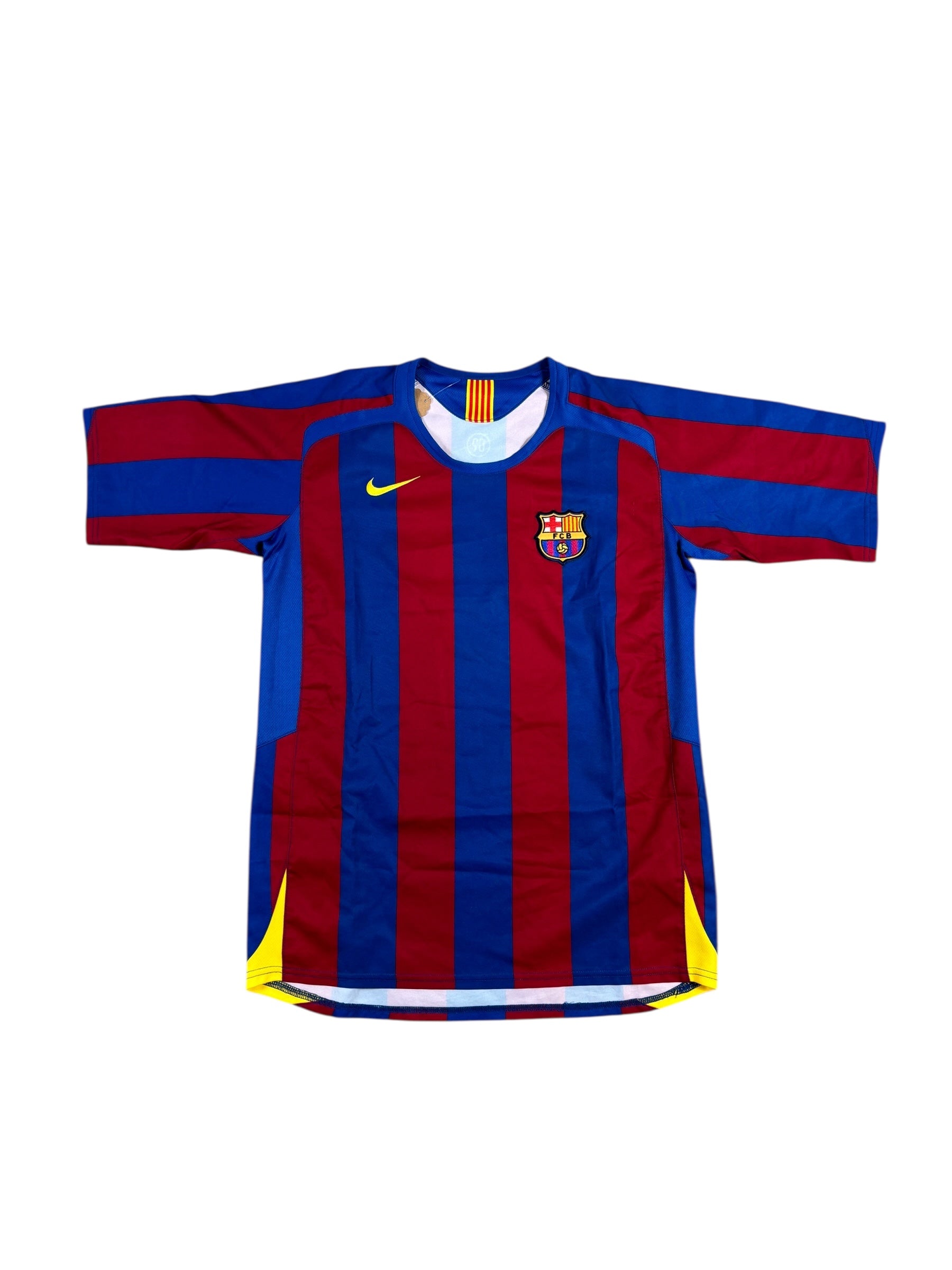 FC Barcelona Heimtrikot 2005/06 - Kinder XL (S)