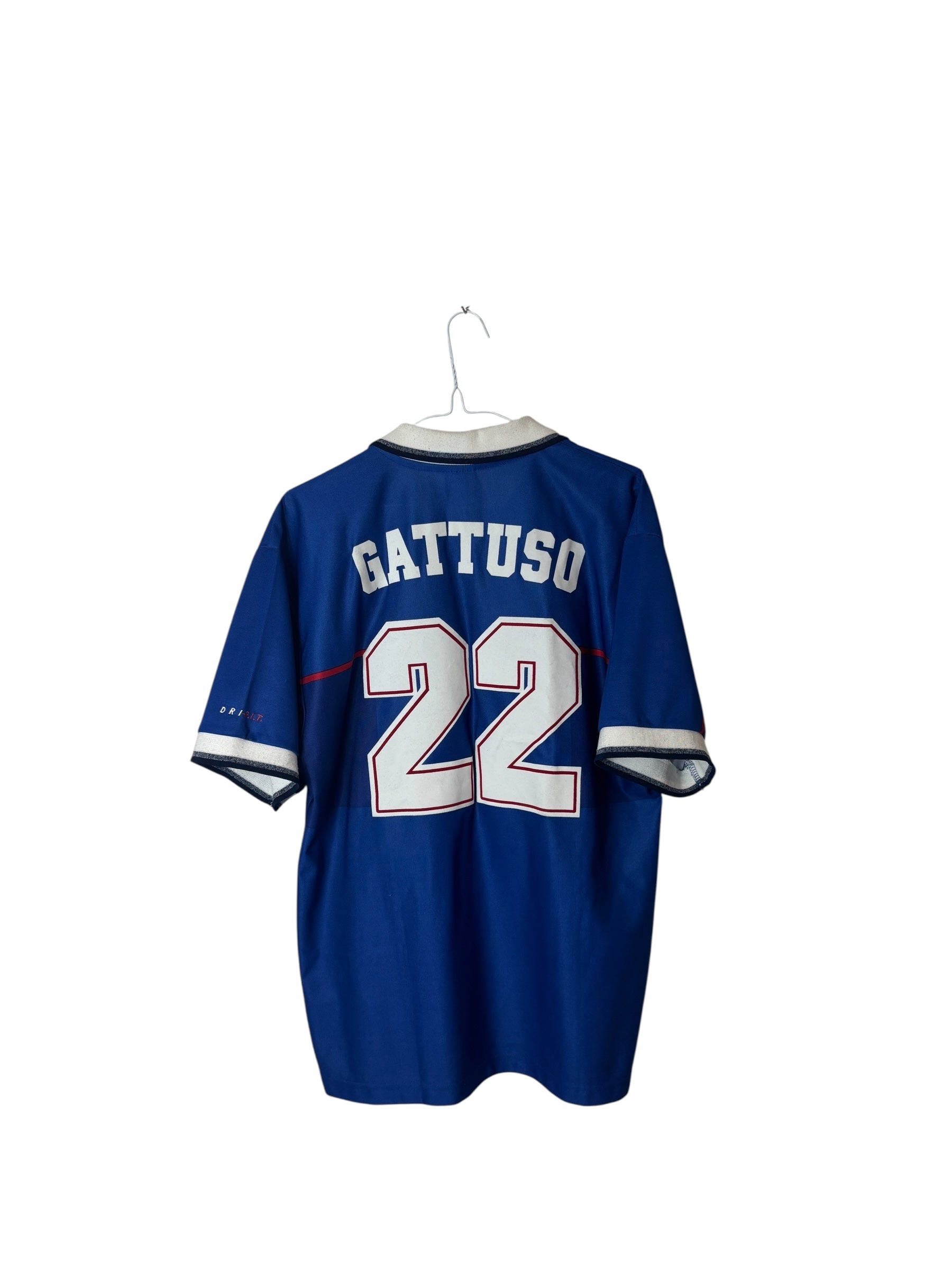 Glasgow Rangers Heimtrikot 1997/98 “Gattuso” - L