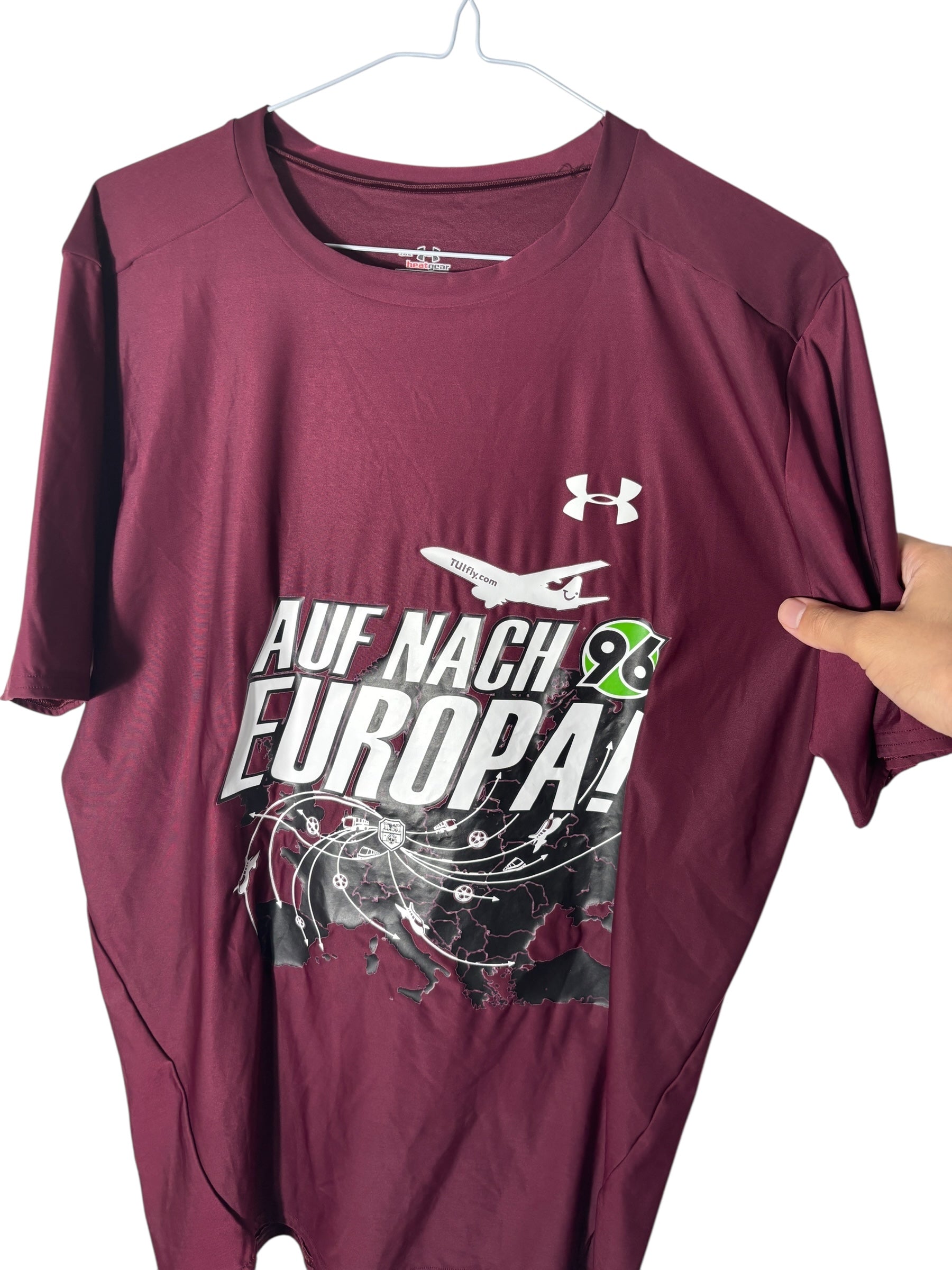 Hannover 96 Aufwärmshirt Europa  - XL