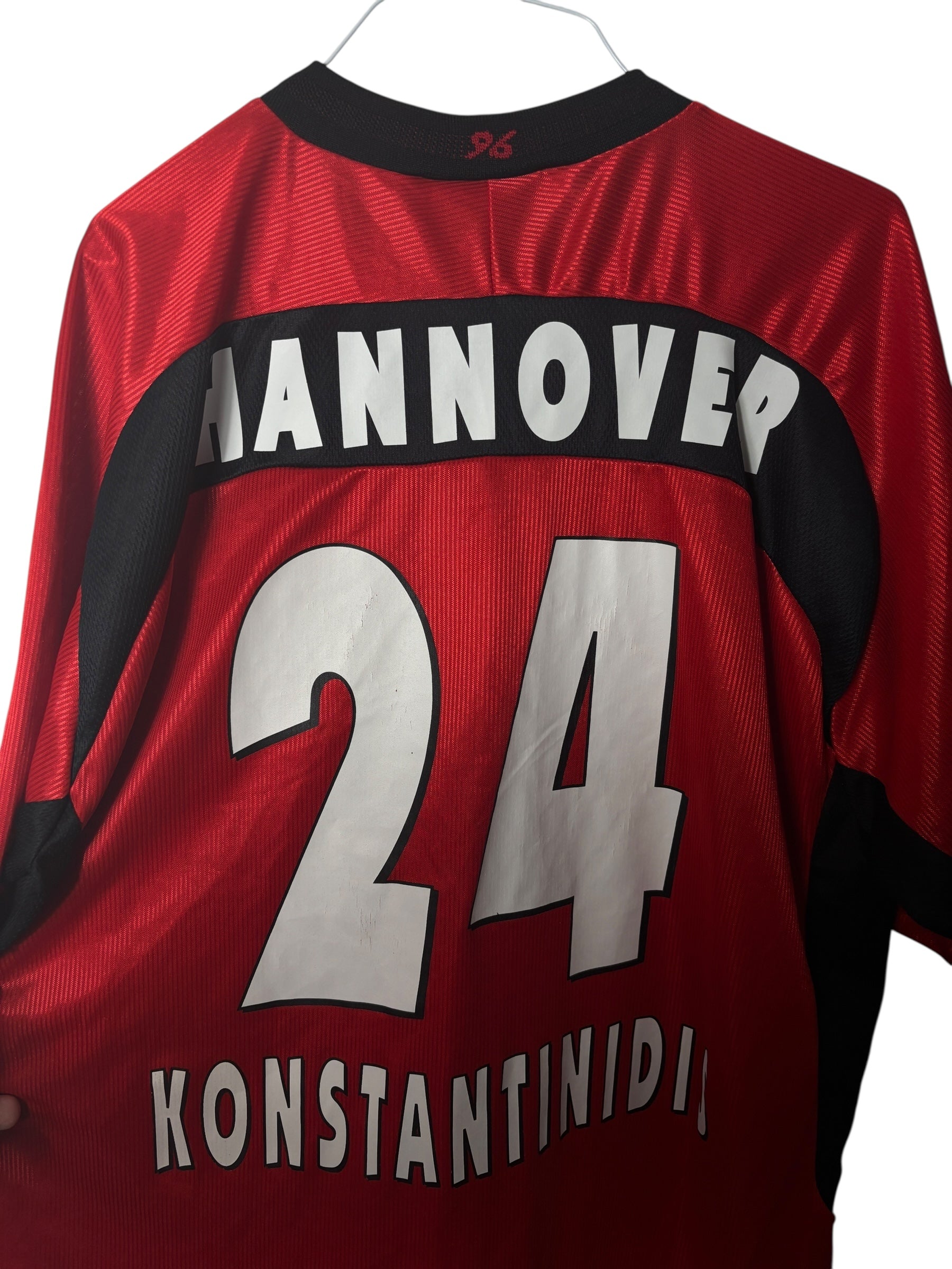 Hannover 96 Heimtrikot 2002/03 Match Prepared “Konstantinidis” - XL