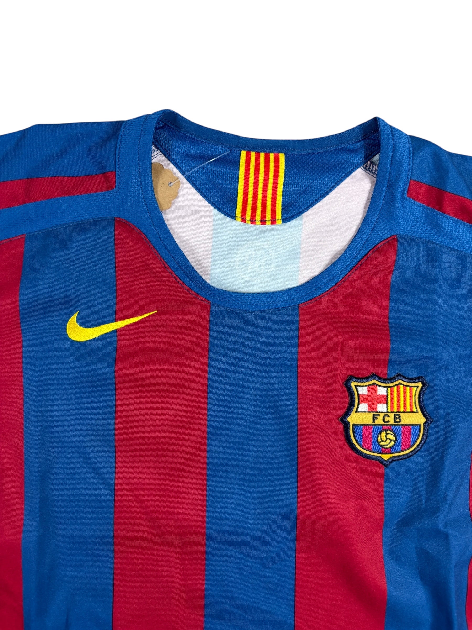 FC Barcelona Heimtrikot 2005/06 - Kinder XL (S)