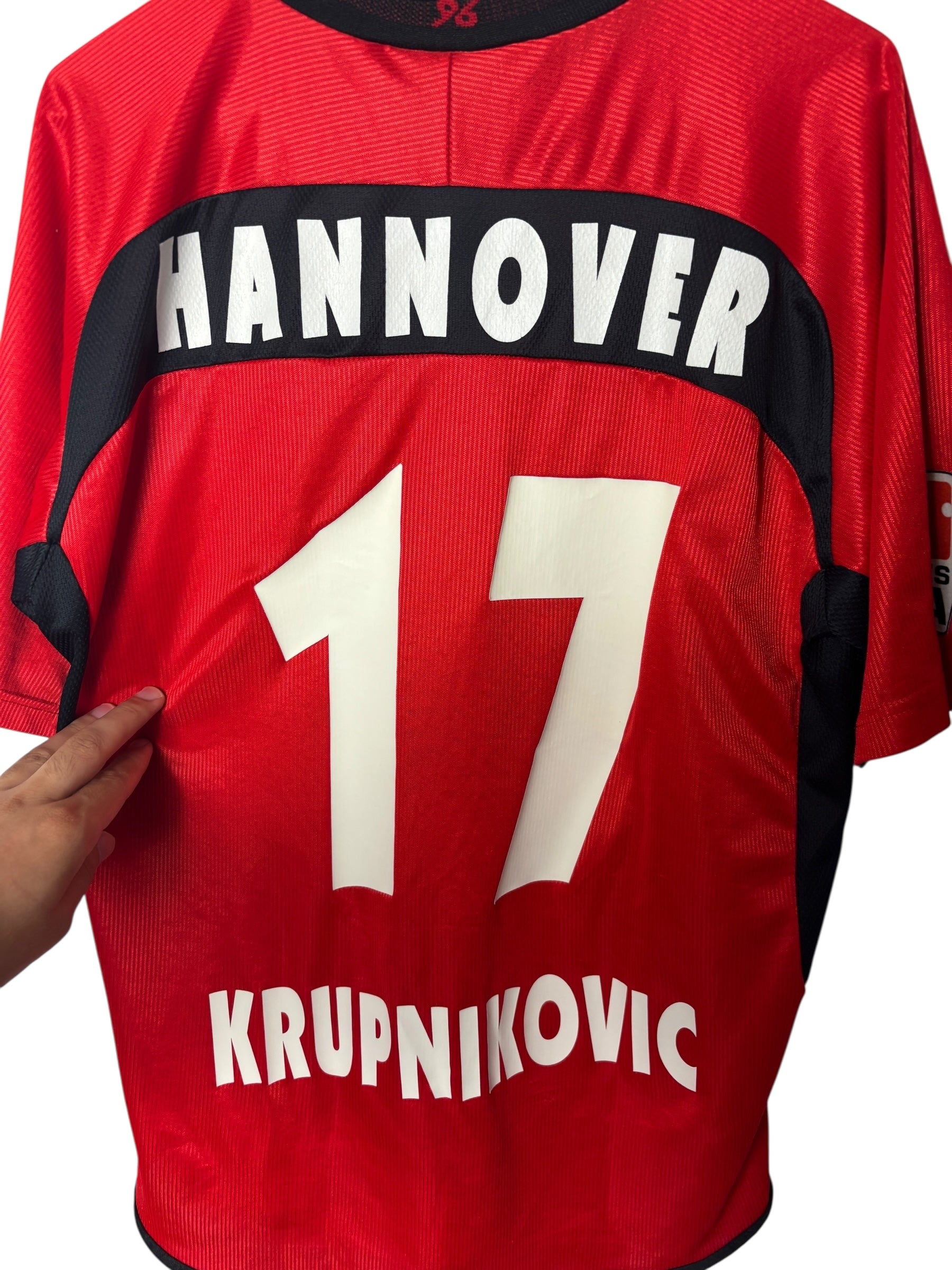 Hannover 96 Heimtrikot 2002/03 “Krupnikovic” - M/L