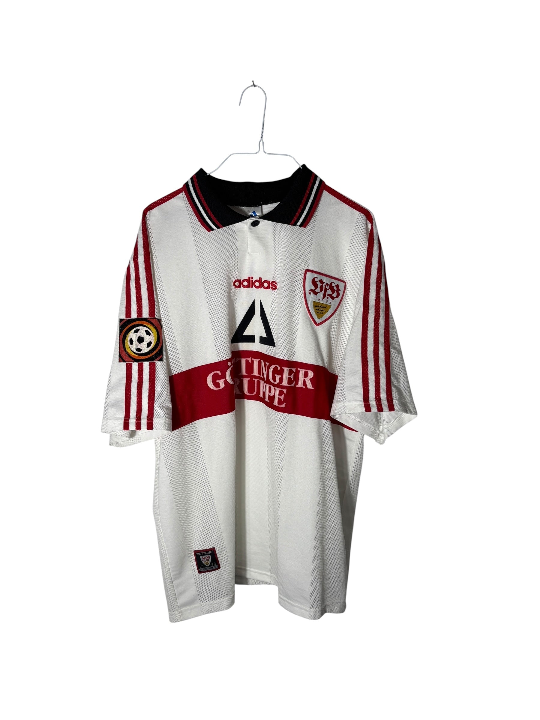 VfB Stuttgart Heim Trikot 1997/98 - XL