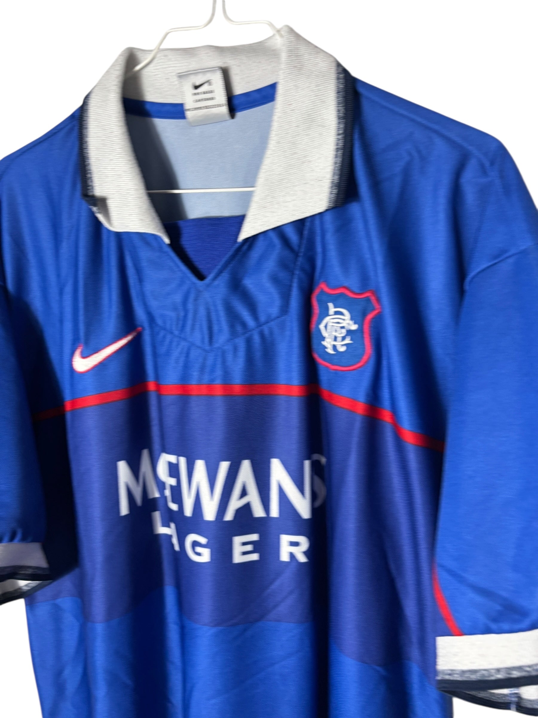 Glasgow Rangers Heim Trikot 1997/99 - XL