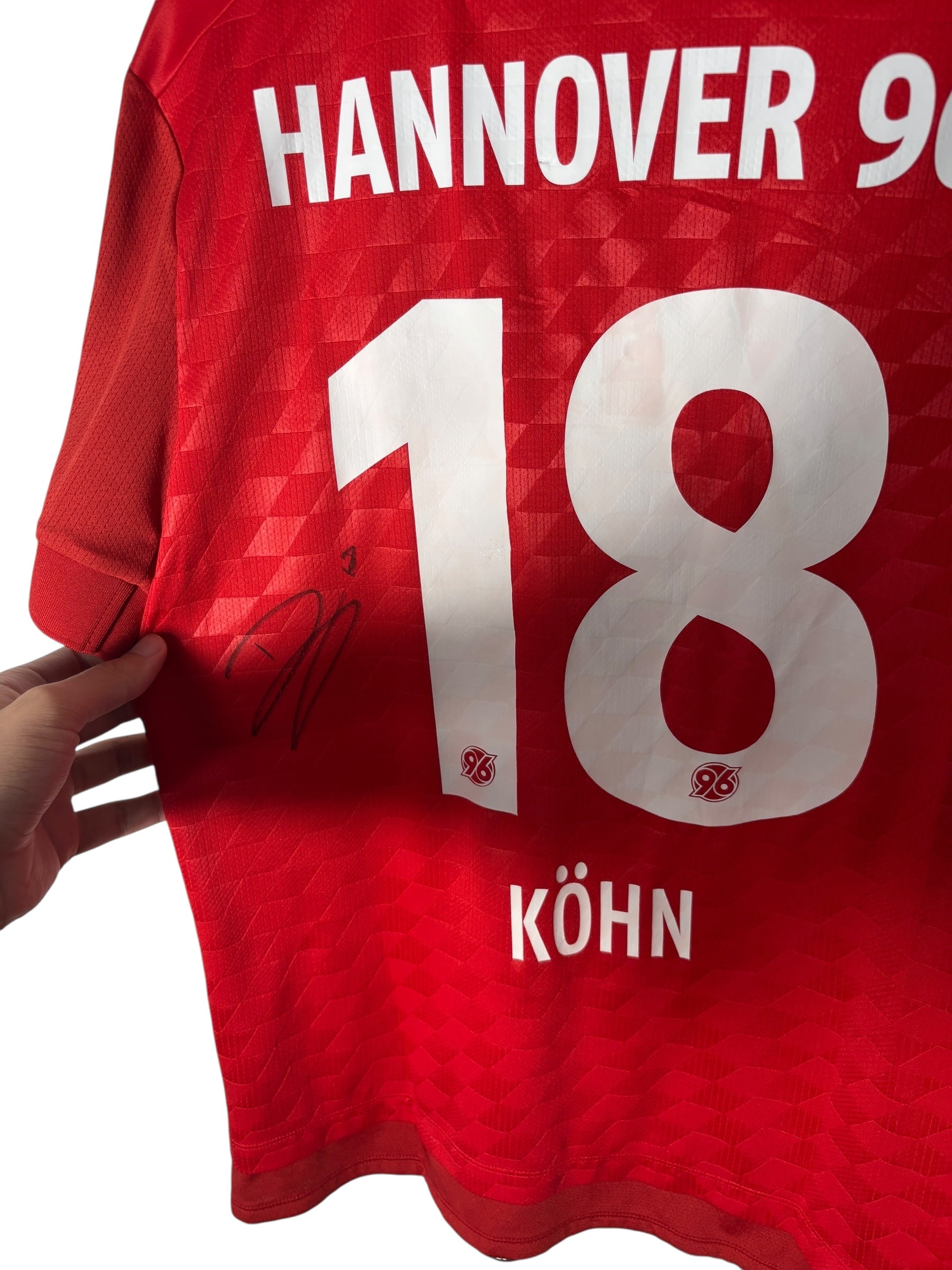 Hannover 96 Heim Trikot 2022/23 "Köhn" Match prepared/worn - M