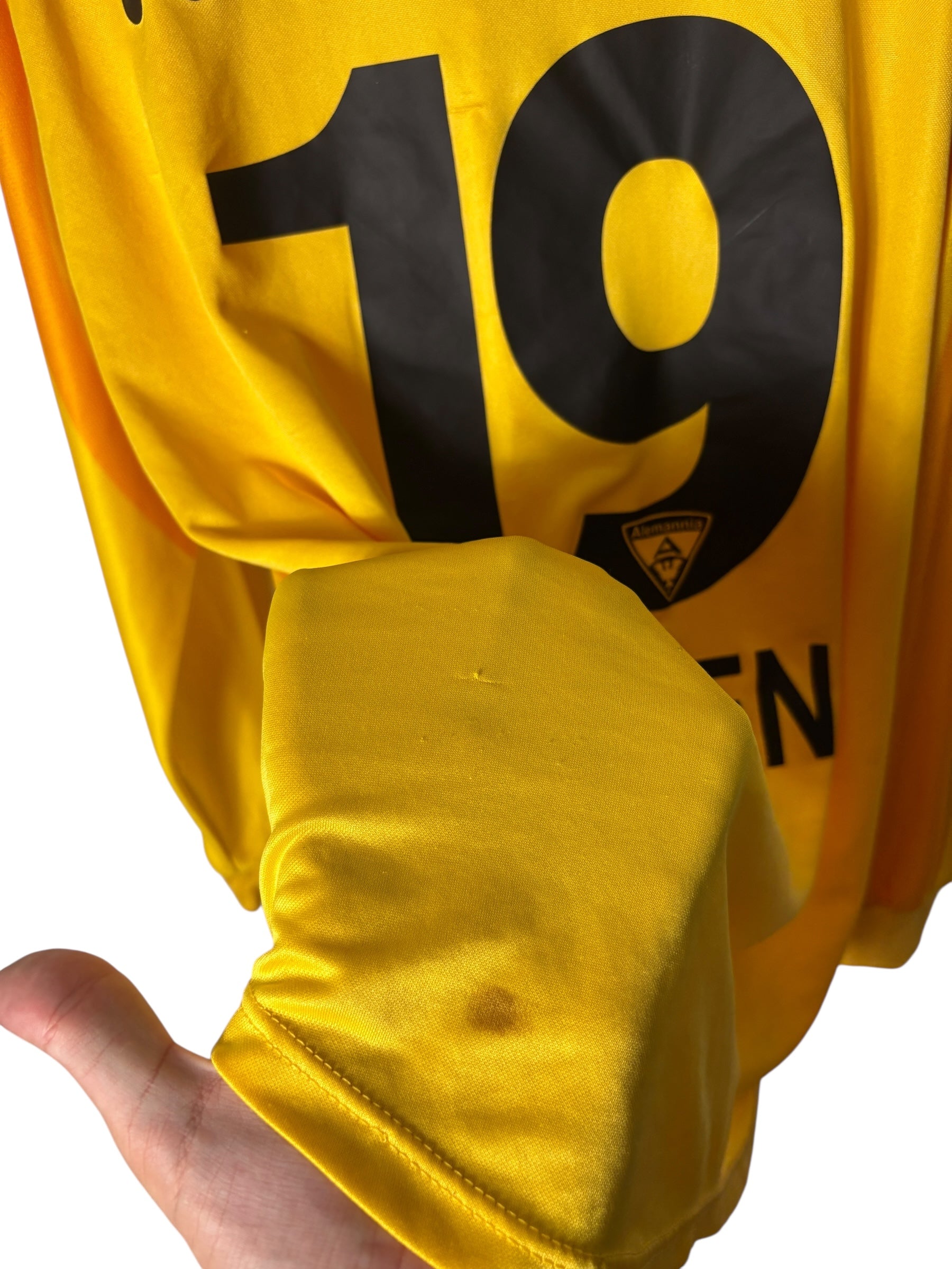 Alemania Aachen Heimtrikot 2003 Match worn/prepared “Schlaudraff” - XL