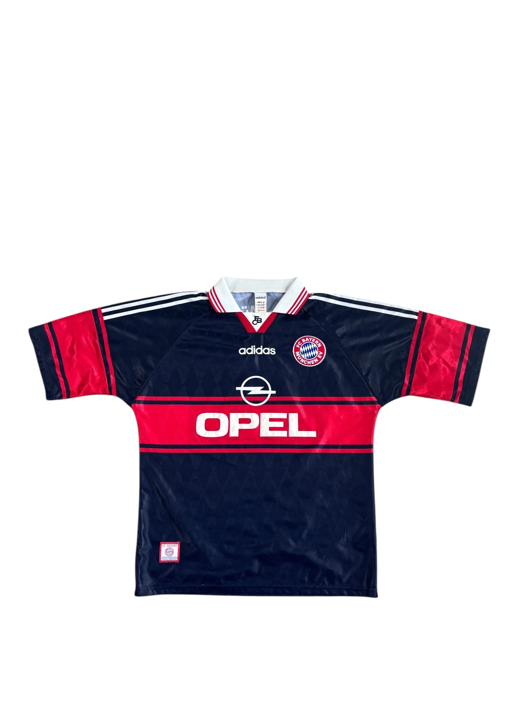 FC Bayern München Auswärtstrikot 1997/98 "Lizarazu" - L