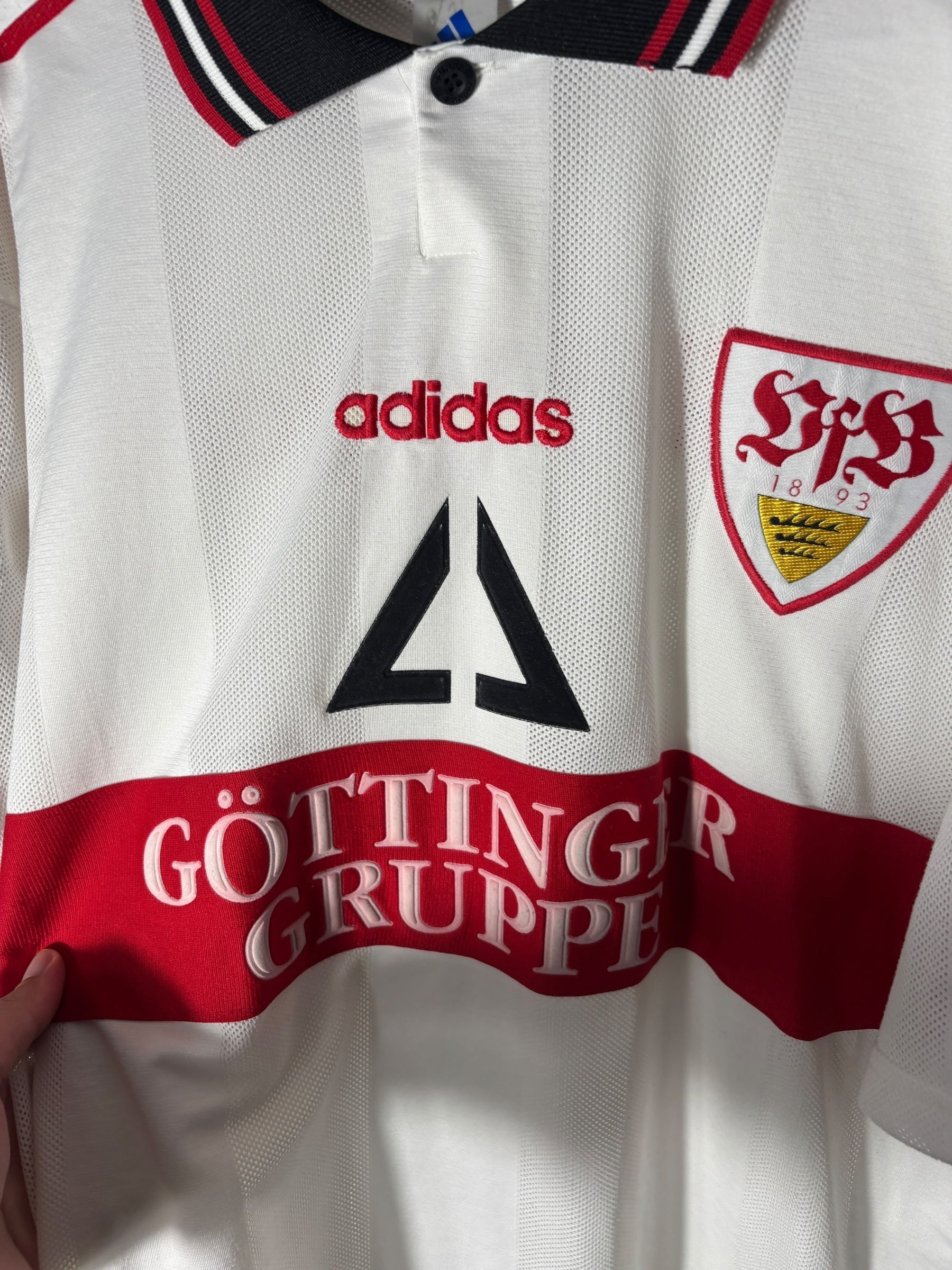 VfB Stuttgart Heim Trikot 1997/98 - XL