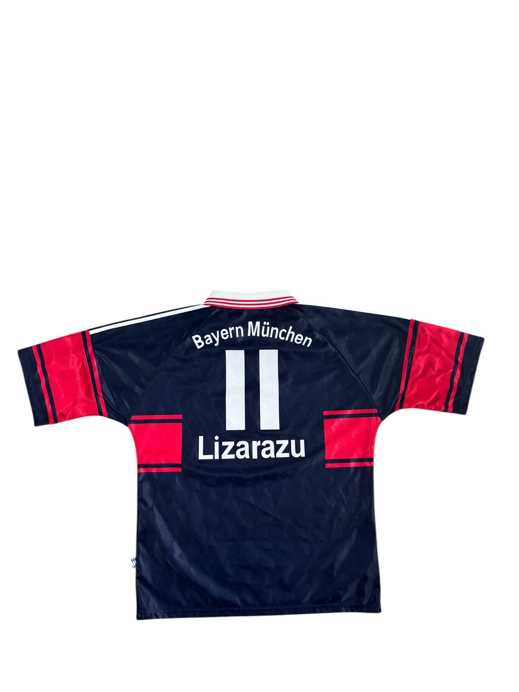 FC Bayern München Auswärtstrikot 1997/98 "Lizarazu" - L