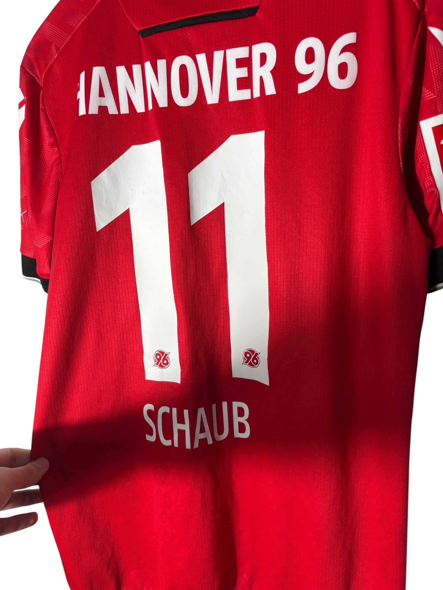 Hannover 96 Heim Trikot 2023/24 "Schaub" Match prepared/worn - M