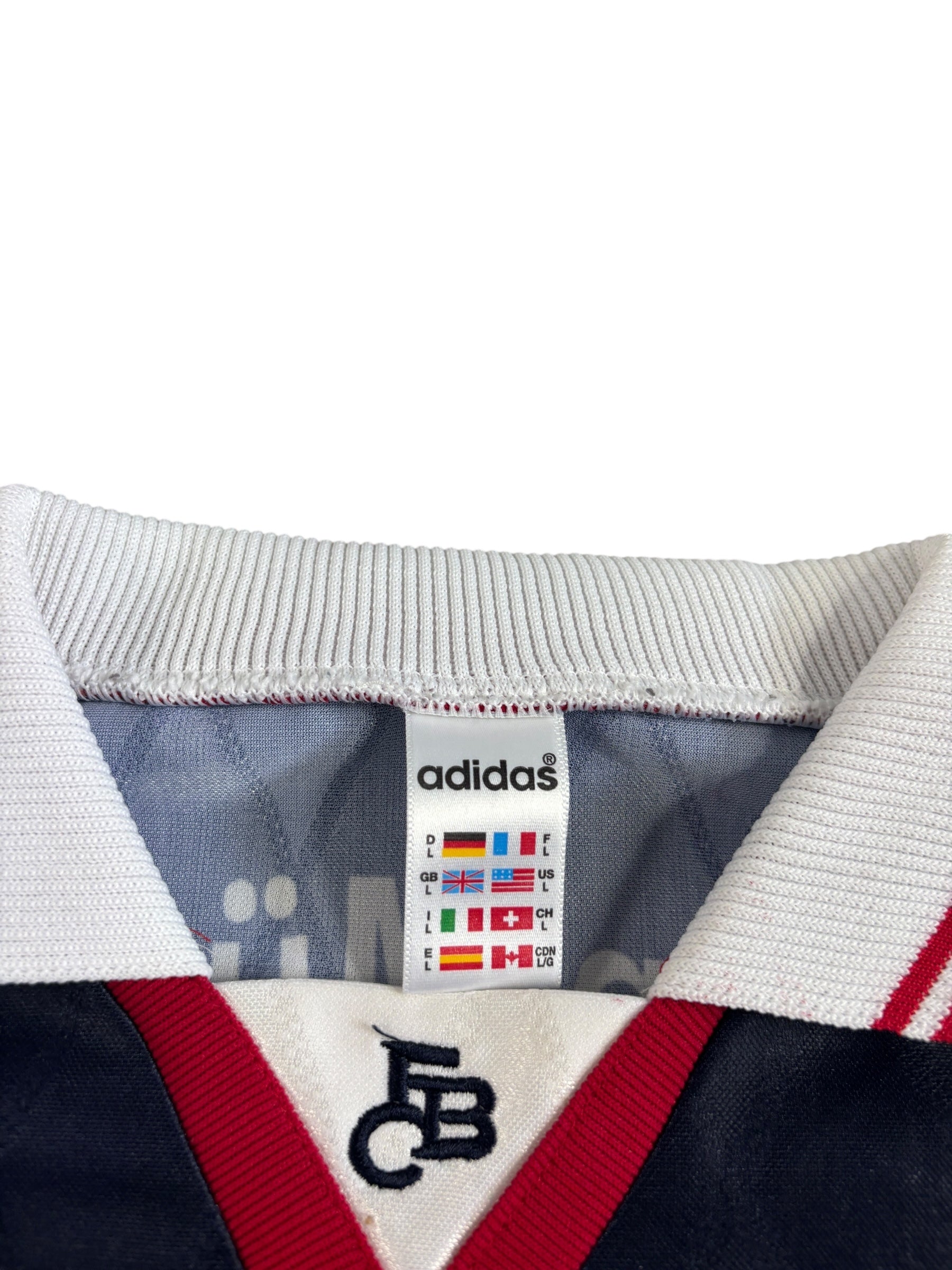FC Bayern München Auswärtstrikot 1997/98 "Lizarazu" - L