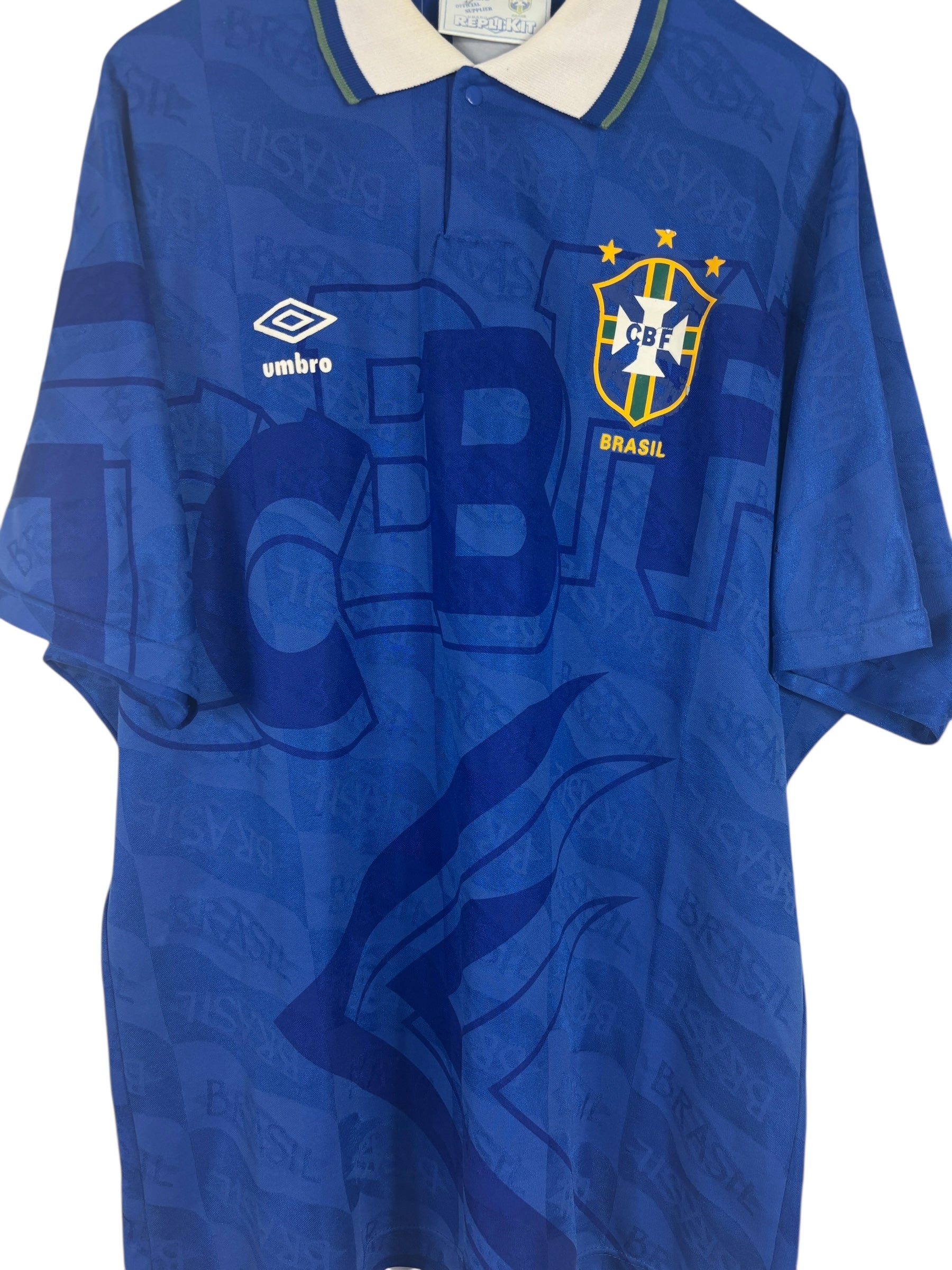 Brasililen Auswärtstrikot 1992/93 - L