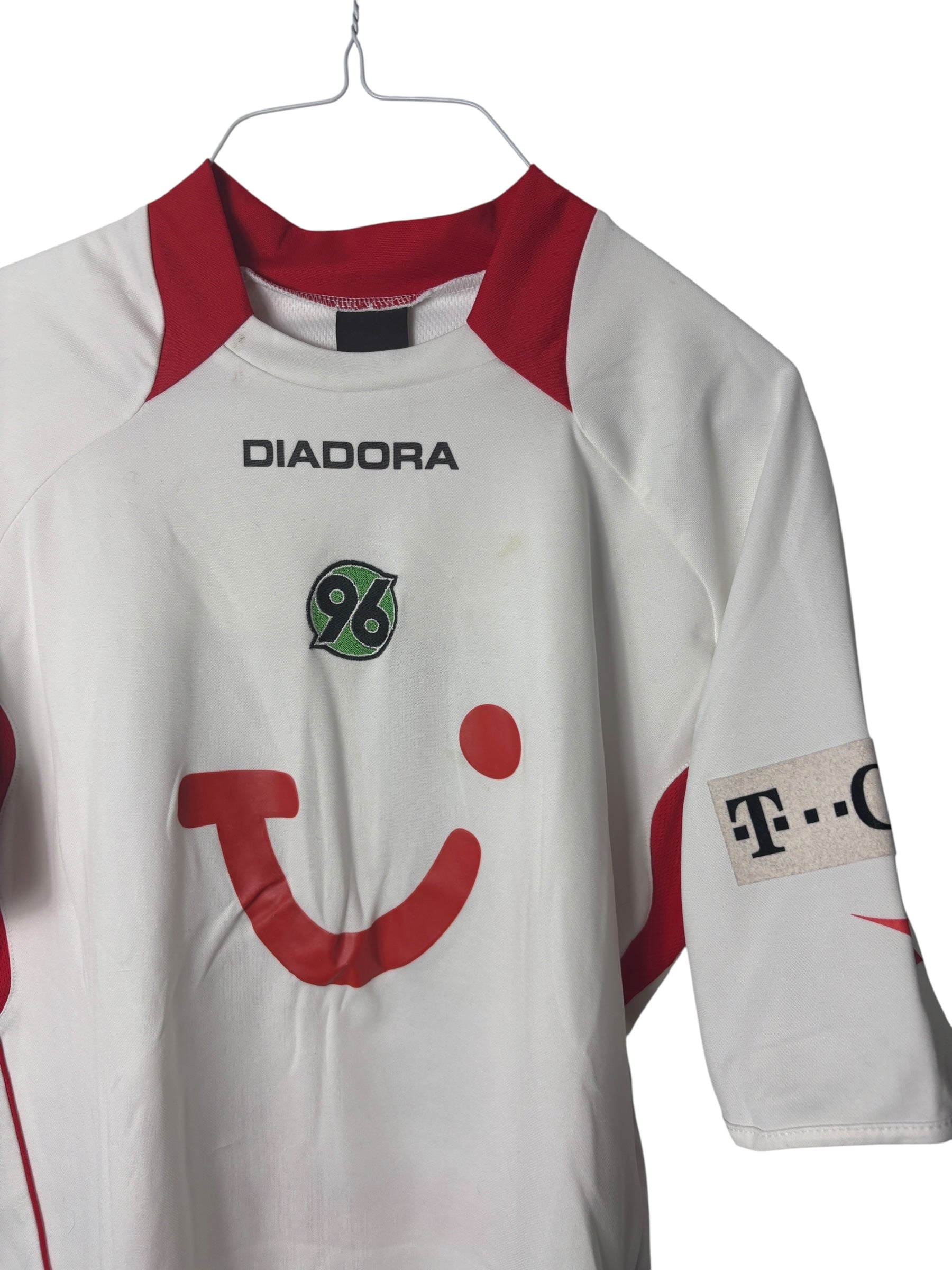 Hannover 96 Auswärtstrikot 2006/07 “Hustzi” - Kinder XXL (S)