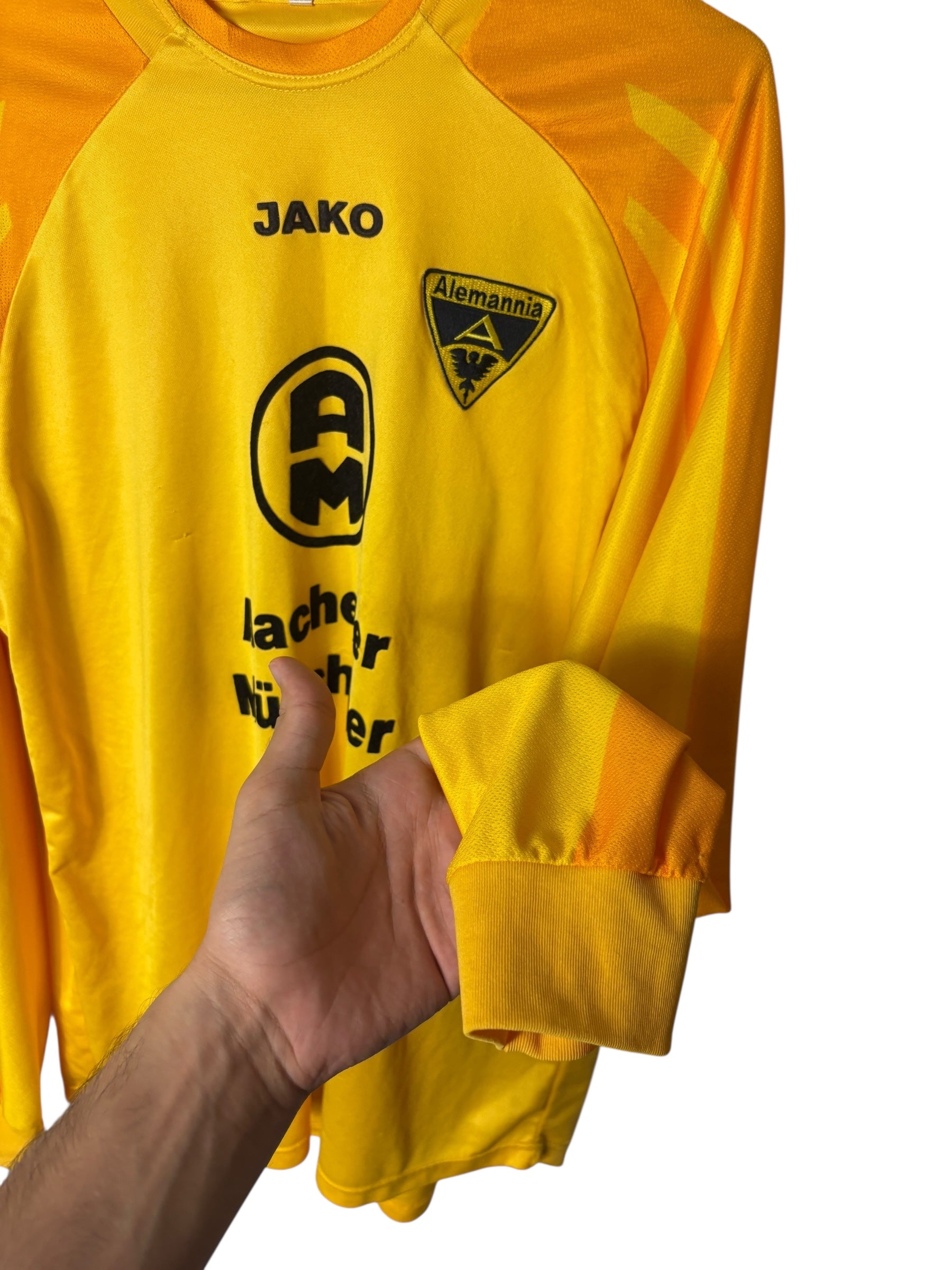 Alemania Aachen Heimtrikot 2003 Match worn/prepared “Schlaudraff” - XL