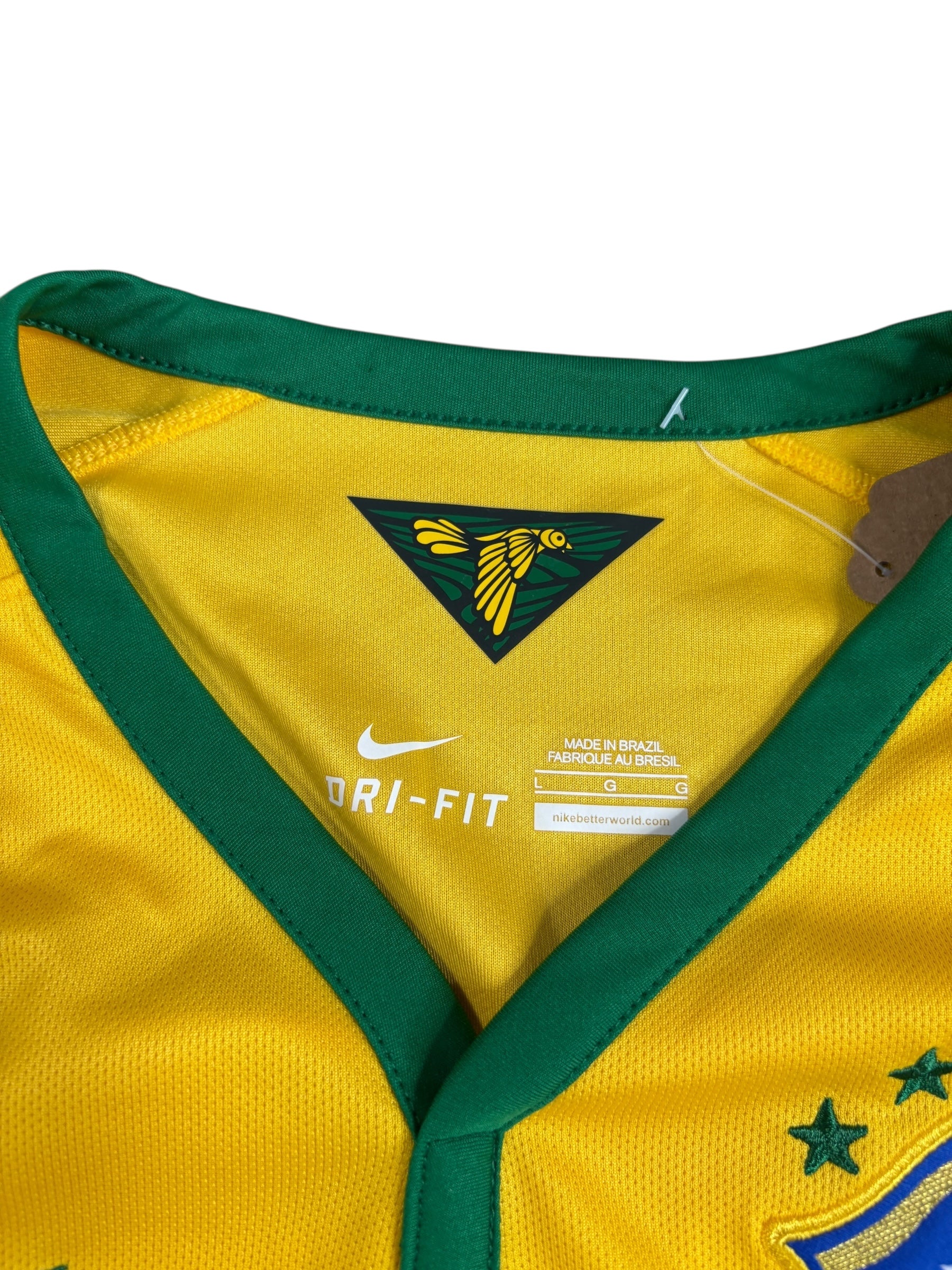Brasilien Heimtrikot 2014/15 "10" - L