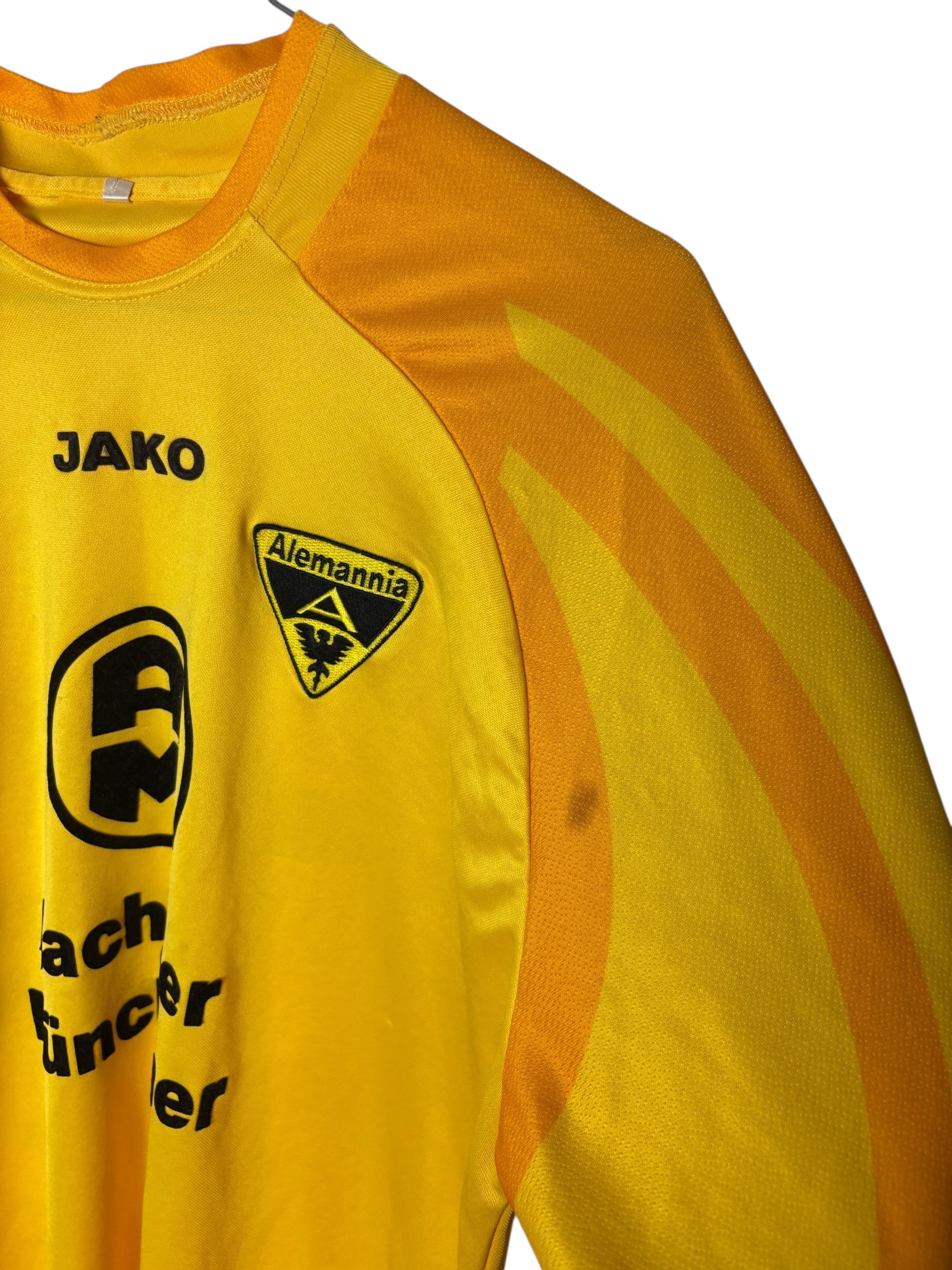 Alemania Aachen Heimtrikot 2003 Match worn/prepared “Schlaudraff” - XL