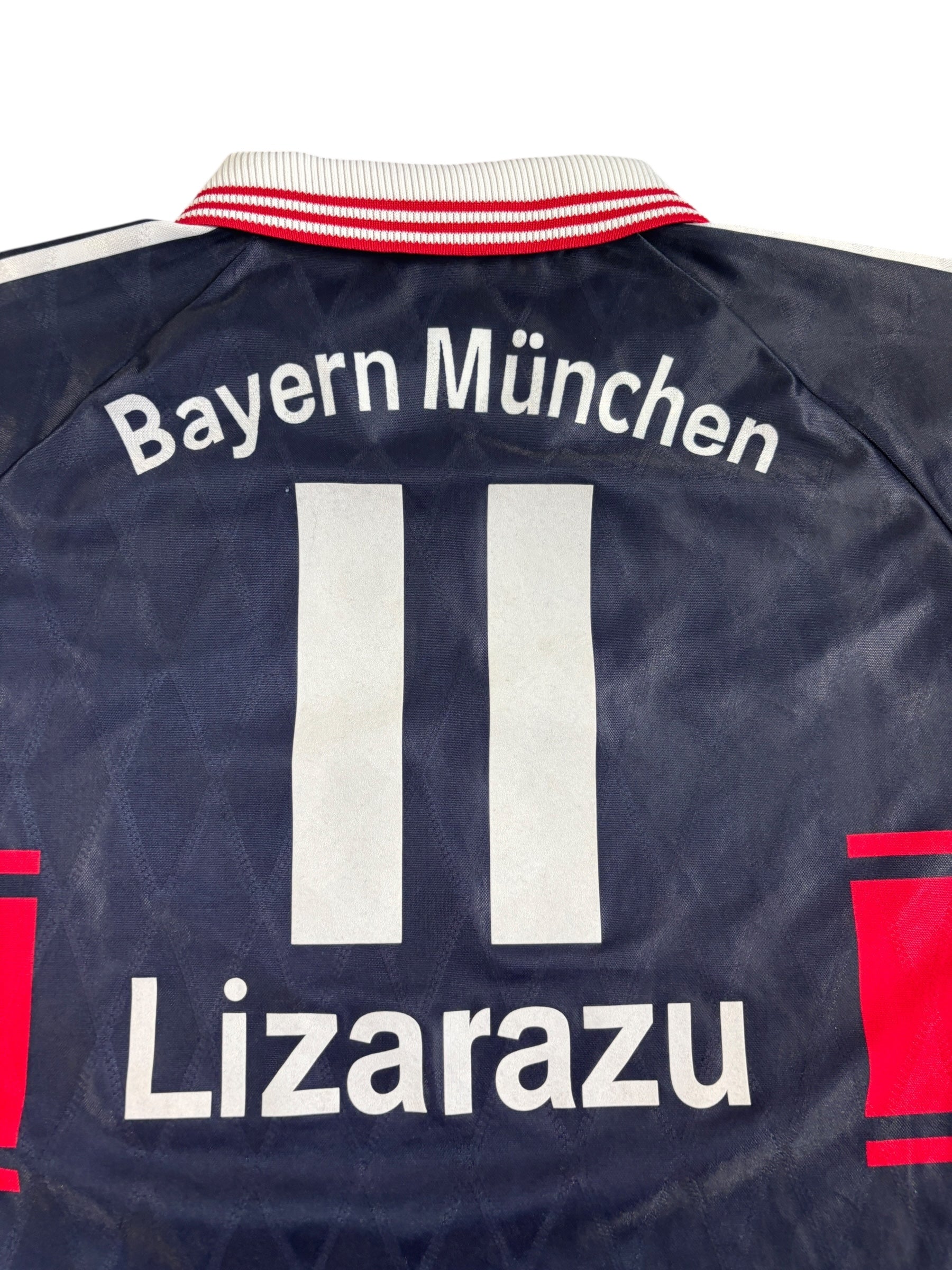 FC Bayern München Auswärtstrikot 1997/98 "Lizarazu" - L