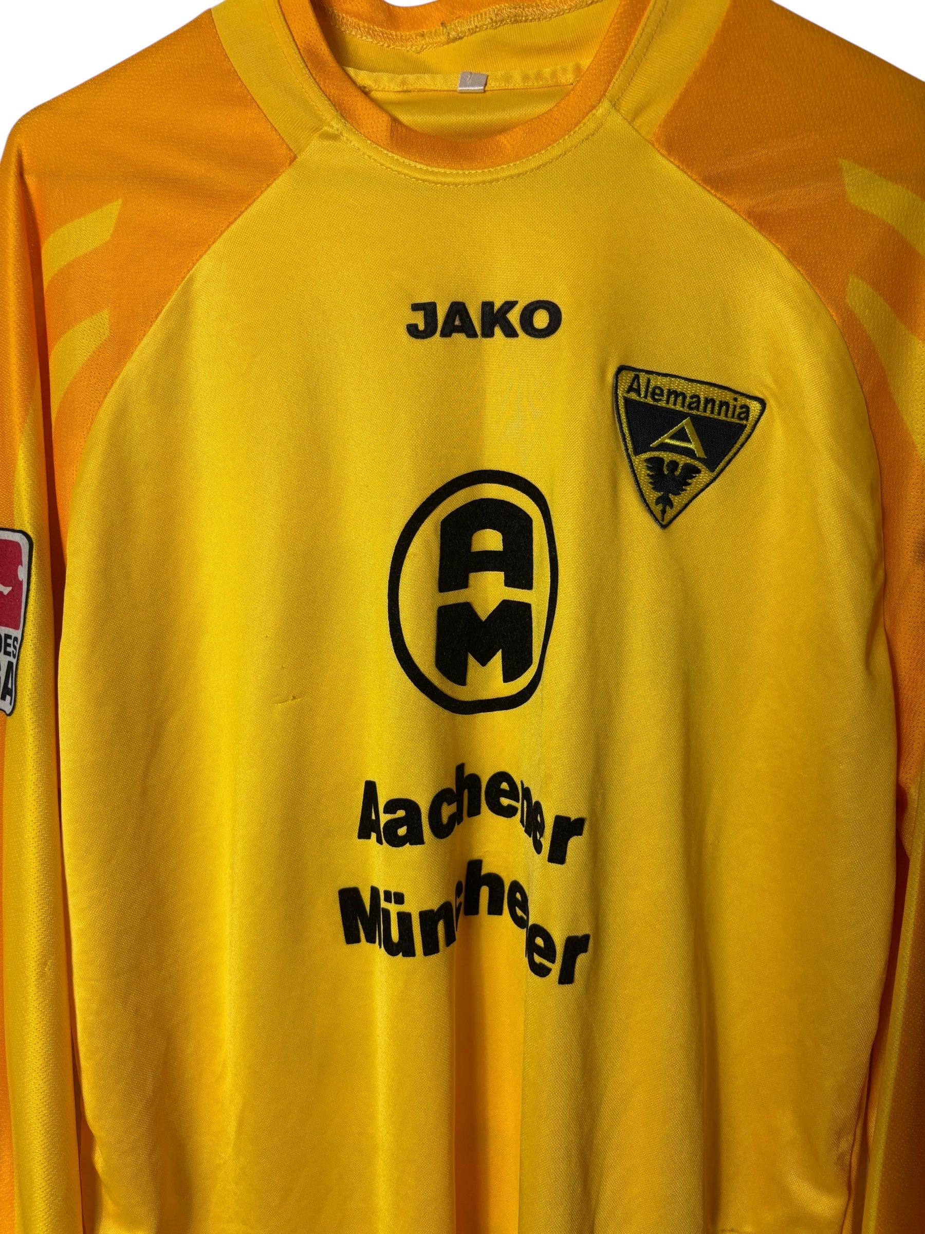 Alemania Aachen Heimtrikot 2003 Match worn/prepared “Schlaudraff” - XL