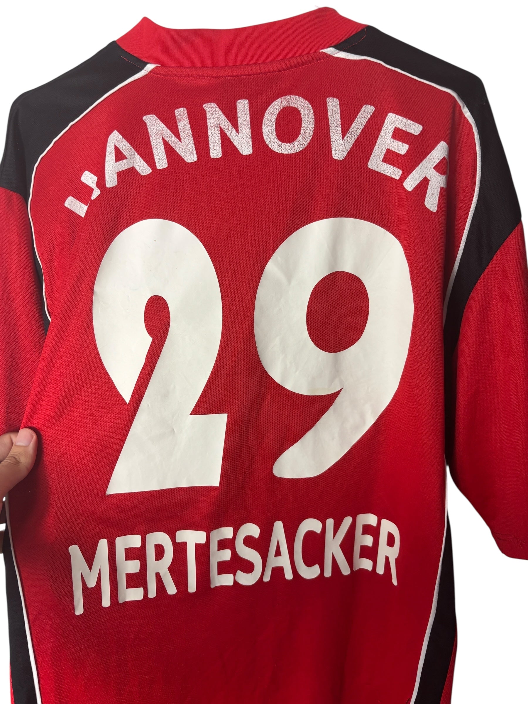 Hannover 96 Heimtrikot 2004/05 “Mertesacker”  - XL