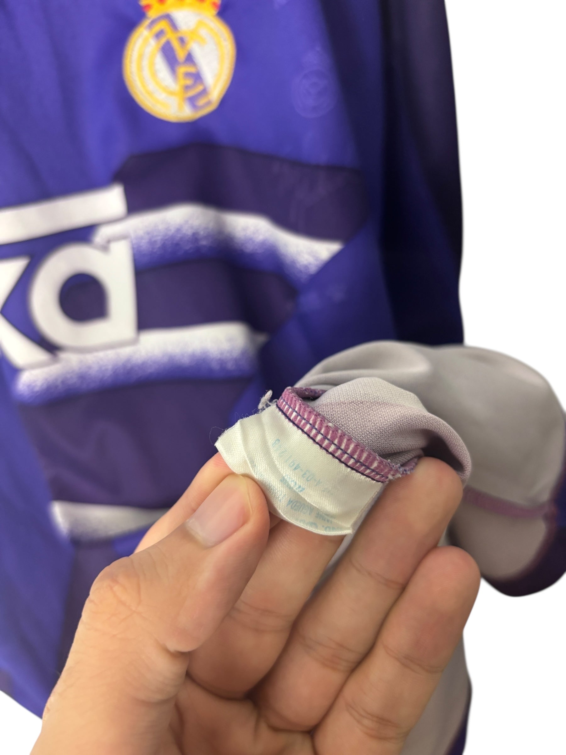Real Madrid Auswärtstrikot 1995/96 - L