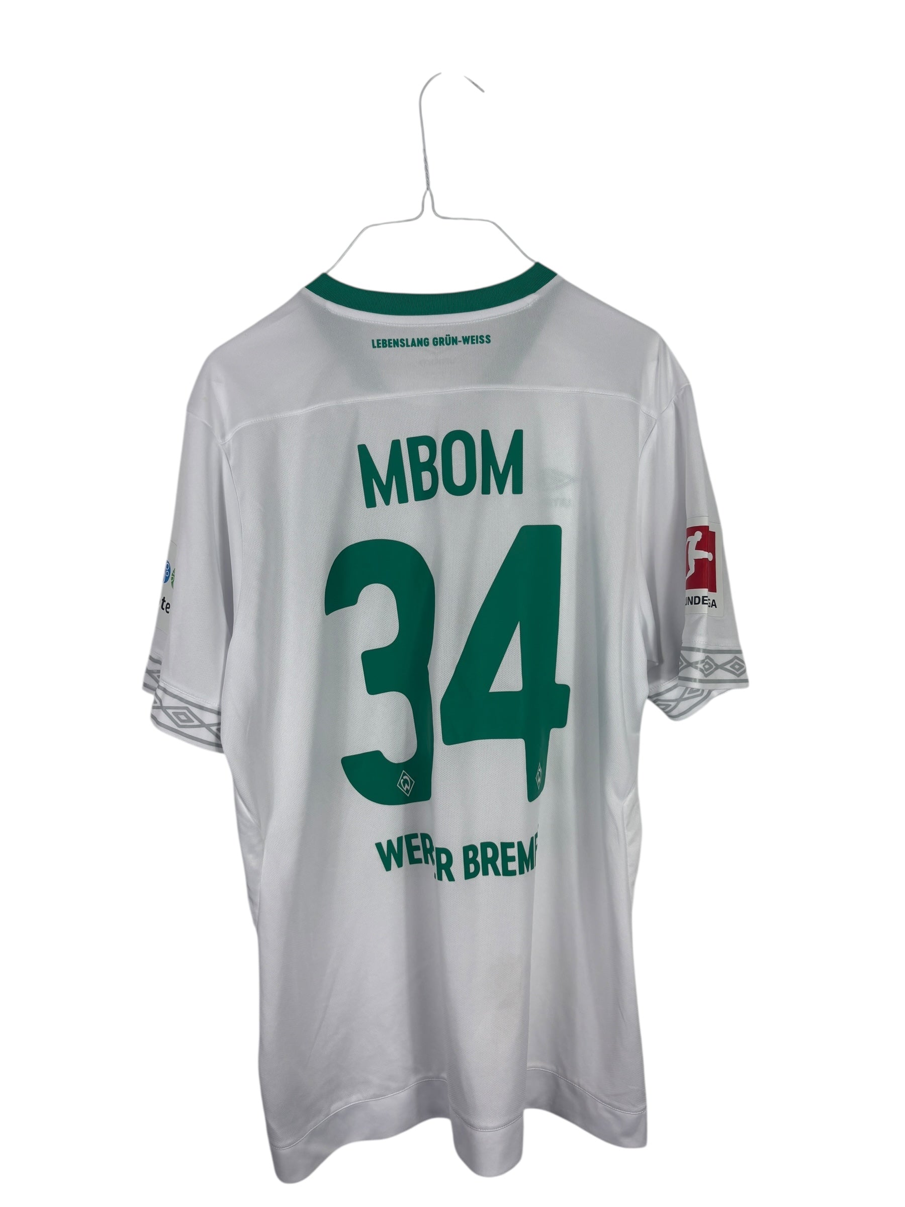 Werder Bremen Heimtrikot 2018/19 "Mbom" - L