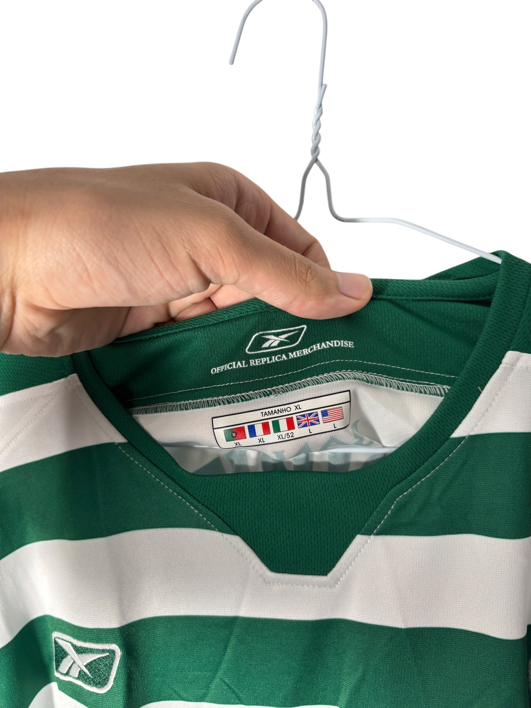 Sporting Lissabon Heim Trikot 2004/05 - XL