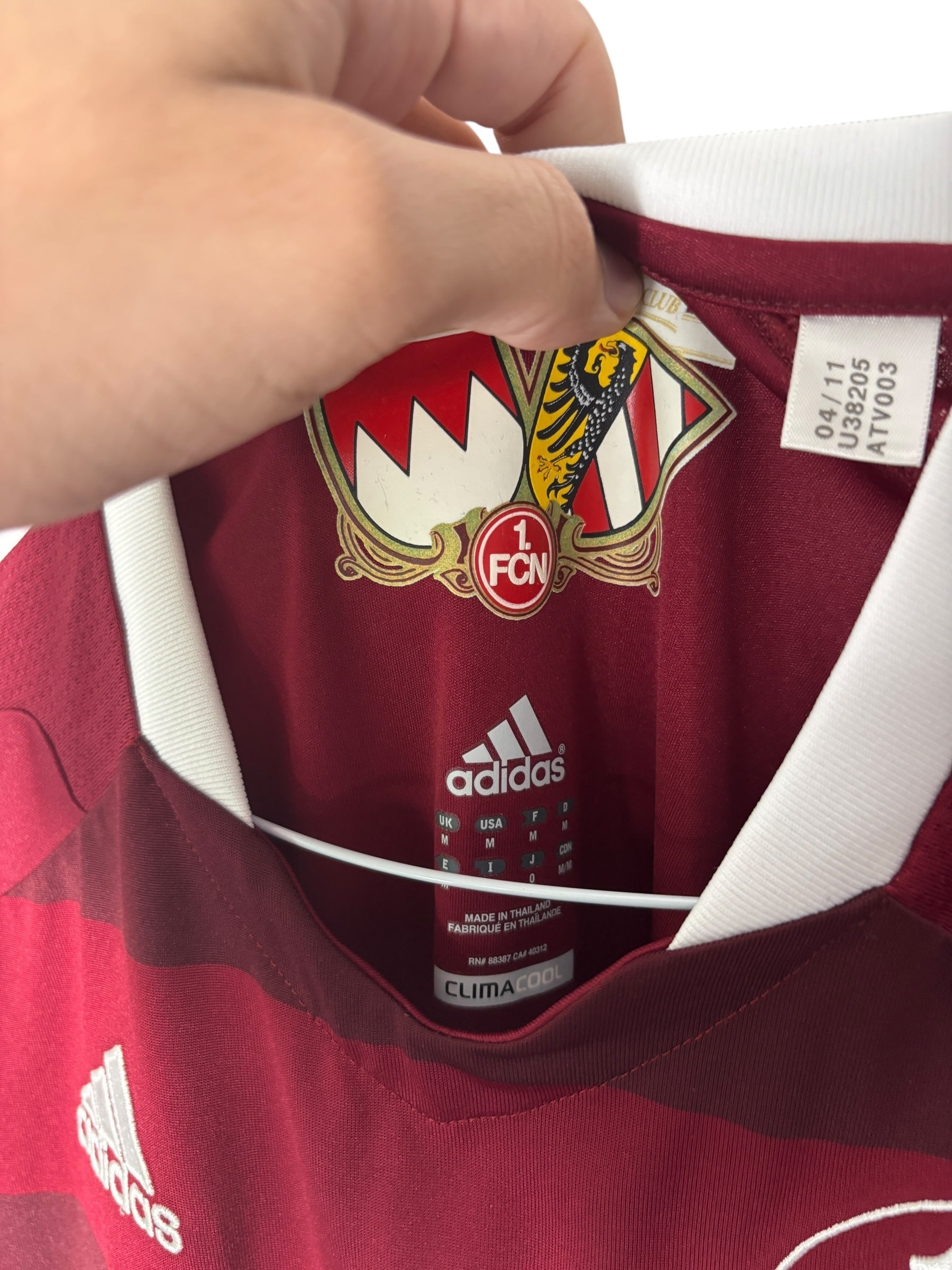 1. FC Nürnberg Heim Trikot 2011/12 - M