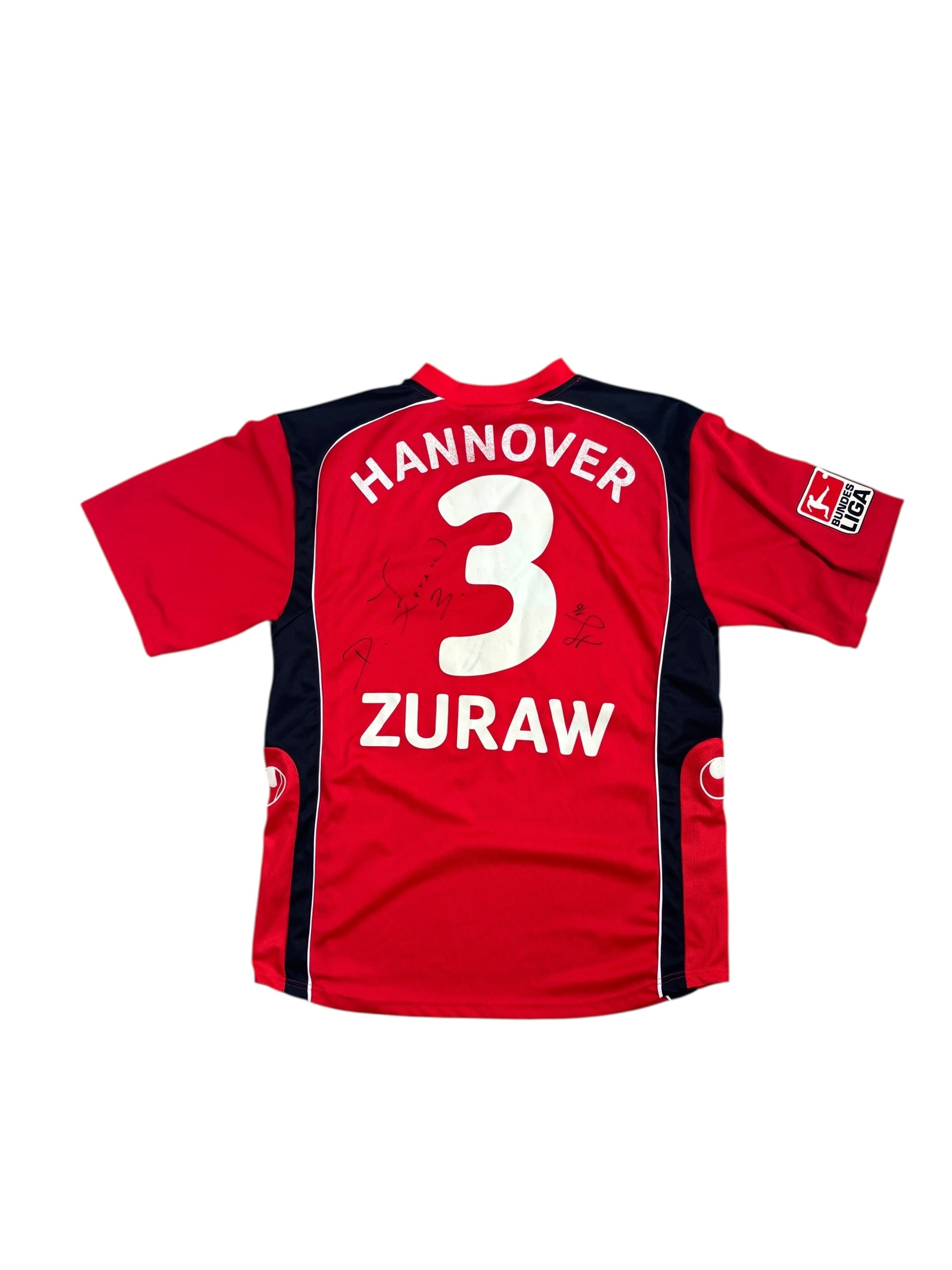 Hannover 96 Home Jersey 2004/05 Match issued "Zuraw" - XL 
