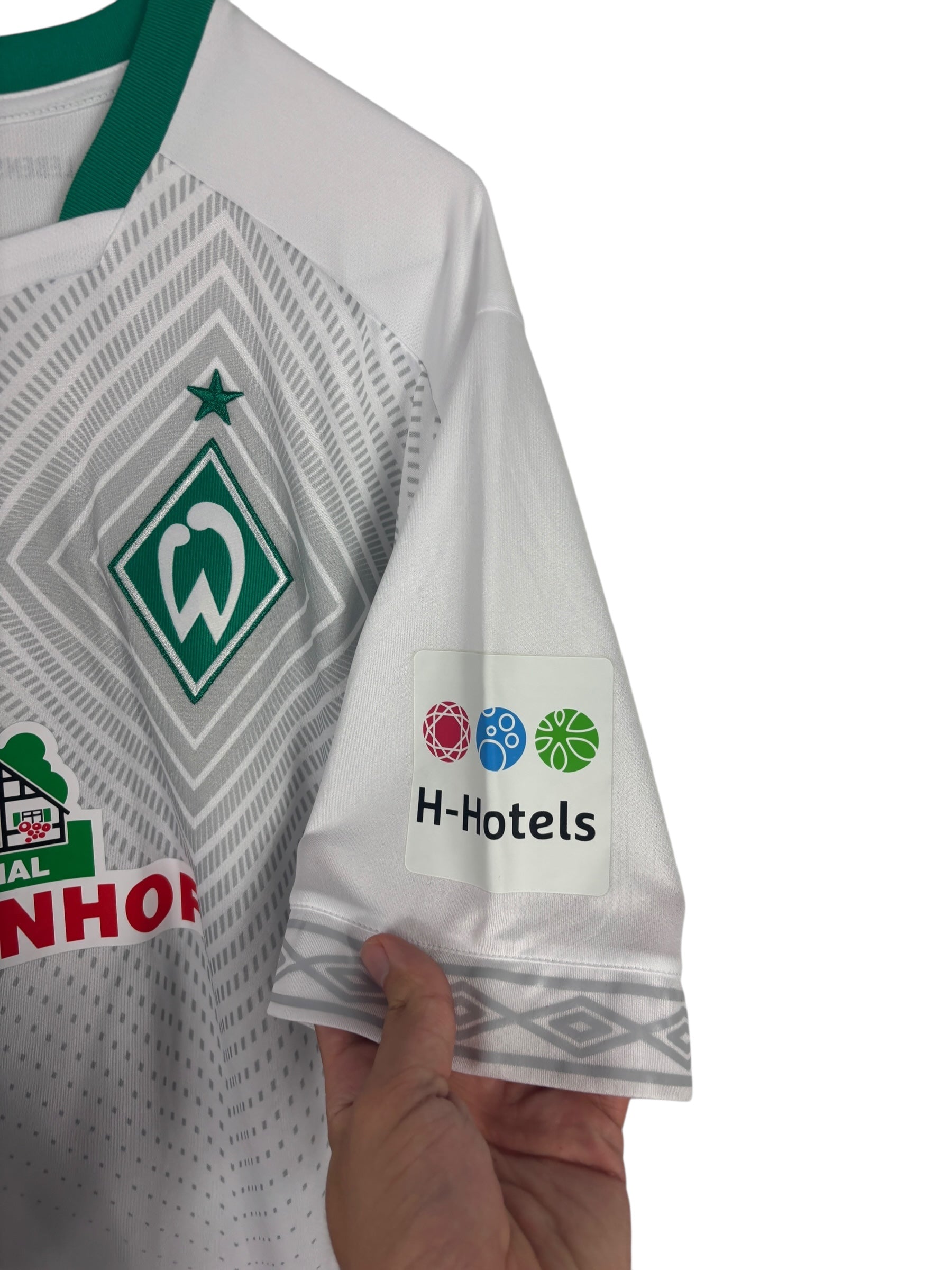Werder Bremen Heimtrikot 2018/19 "Mbom" - L