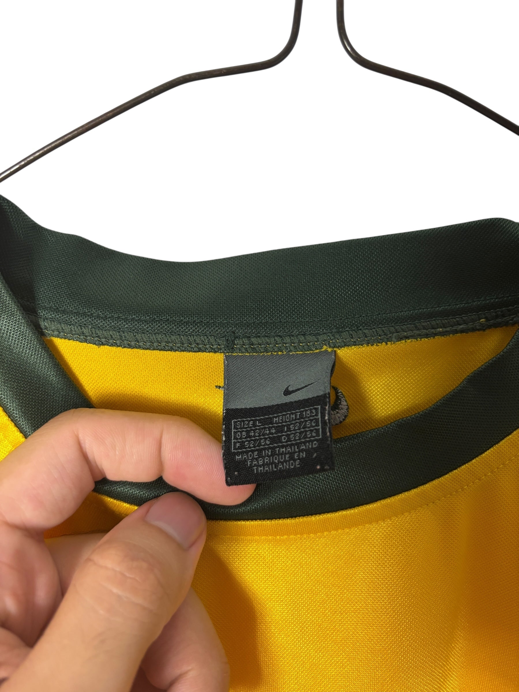 Brasilien Trainings Trikot 2002 - L